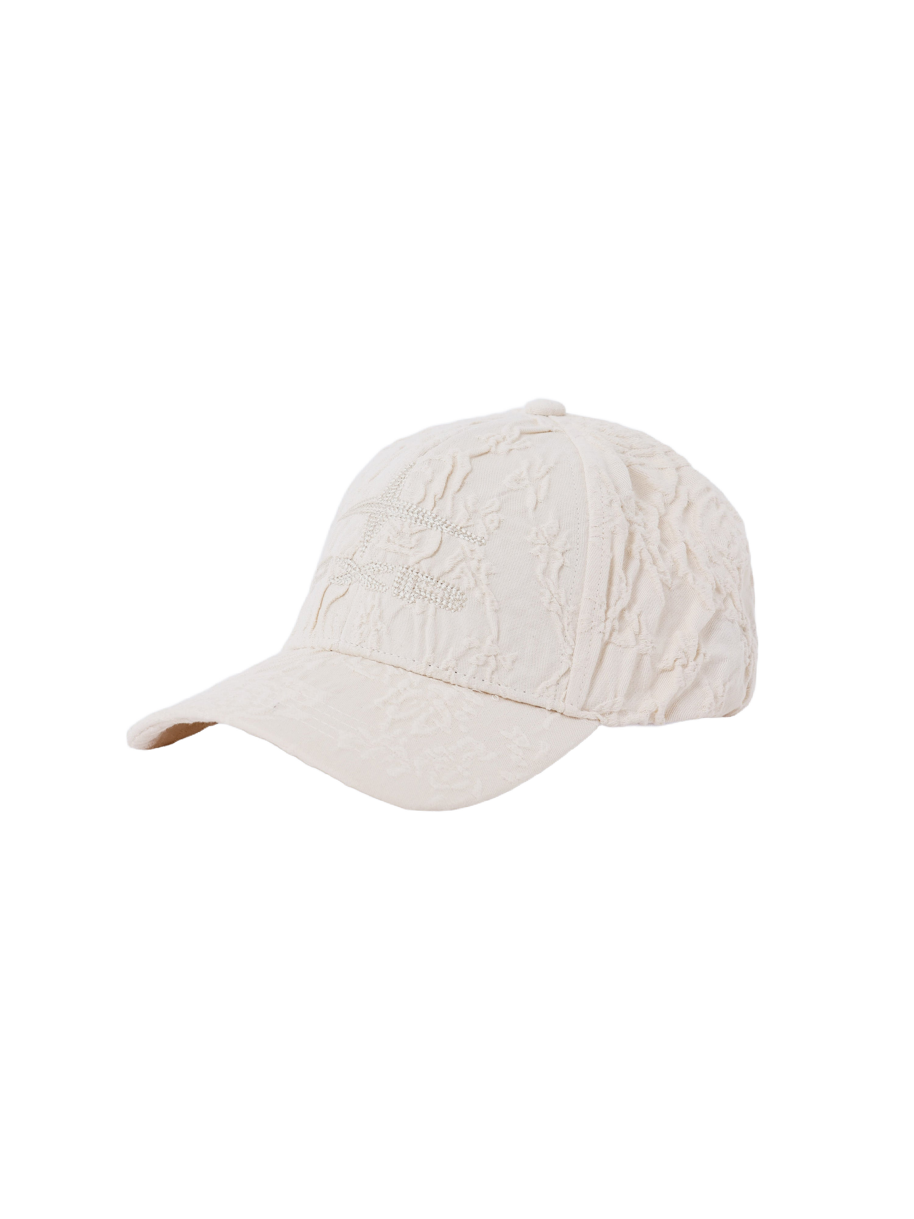 Gorra texturizada con strass-1