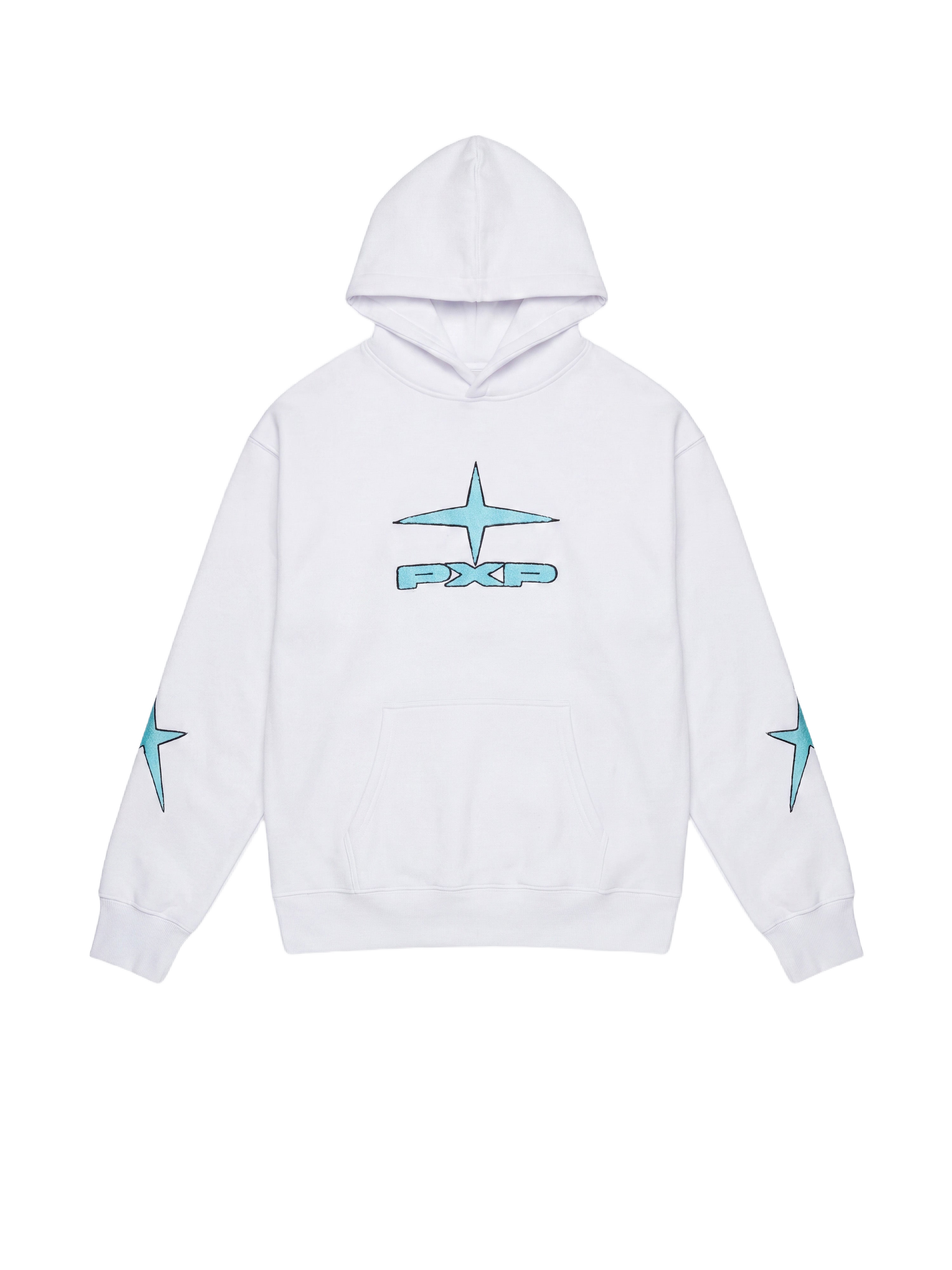 Bluza z kapturem z naszywkami Tag-7