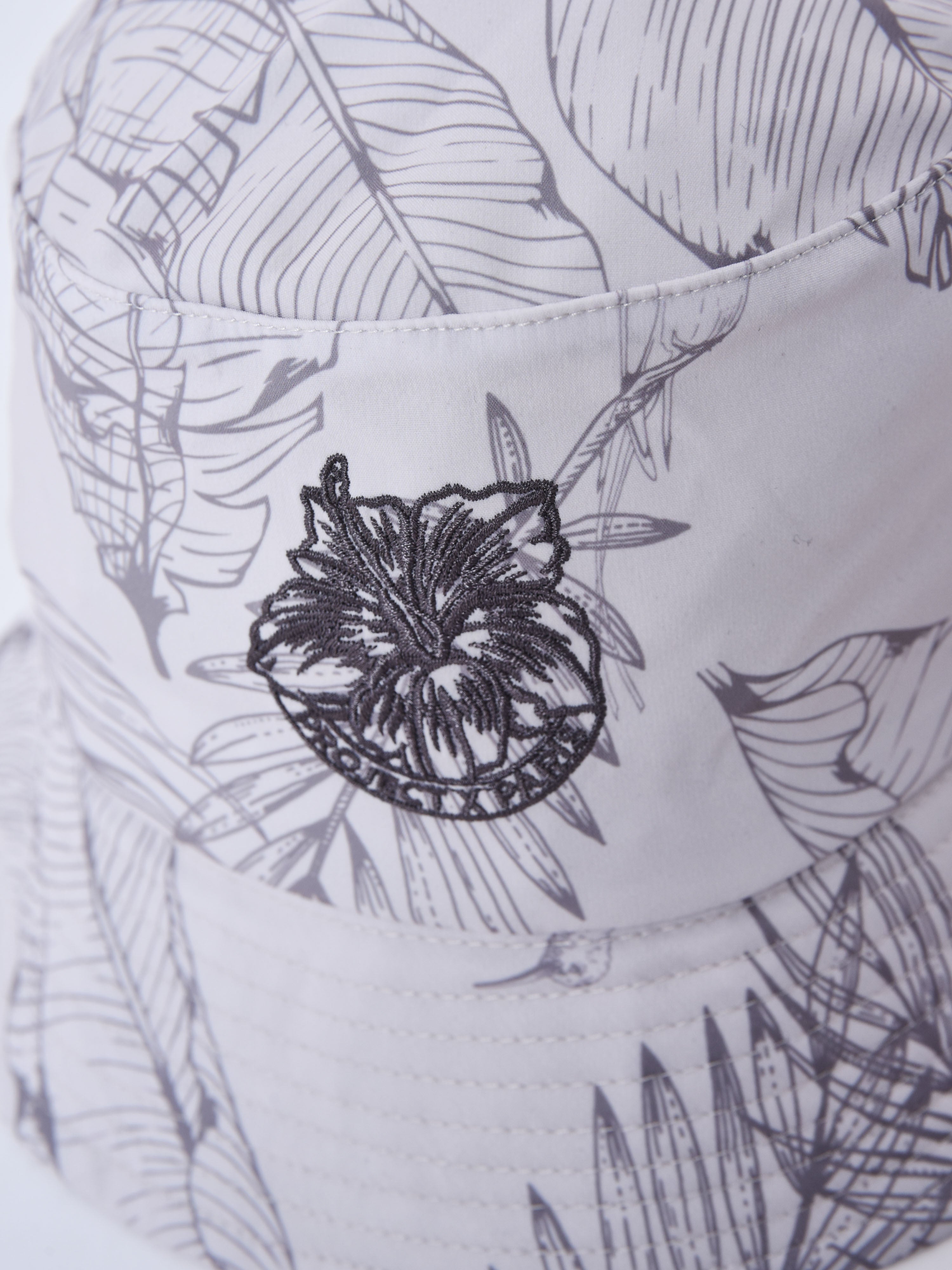 Bestickter Blumen-Bucket-Hut-1