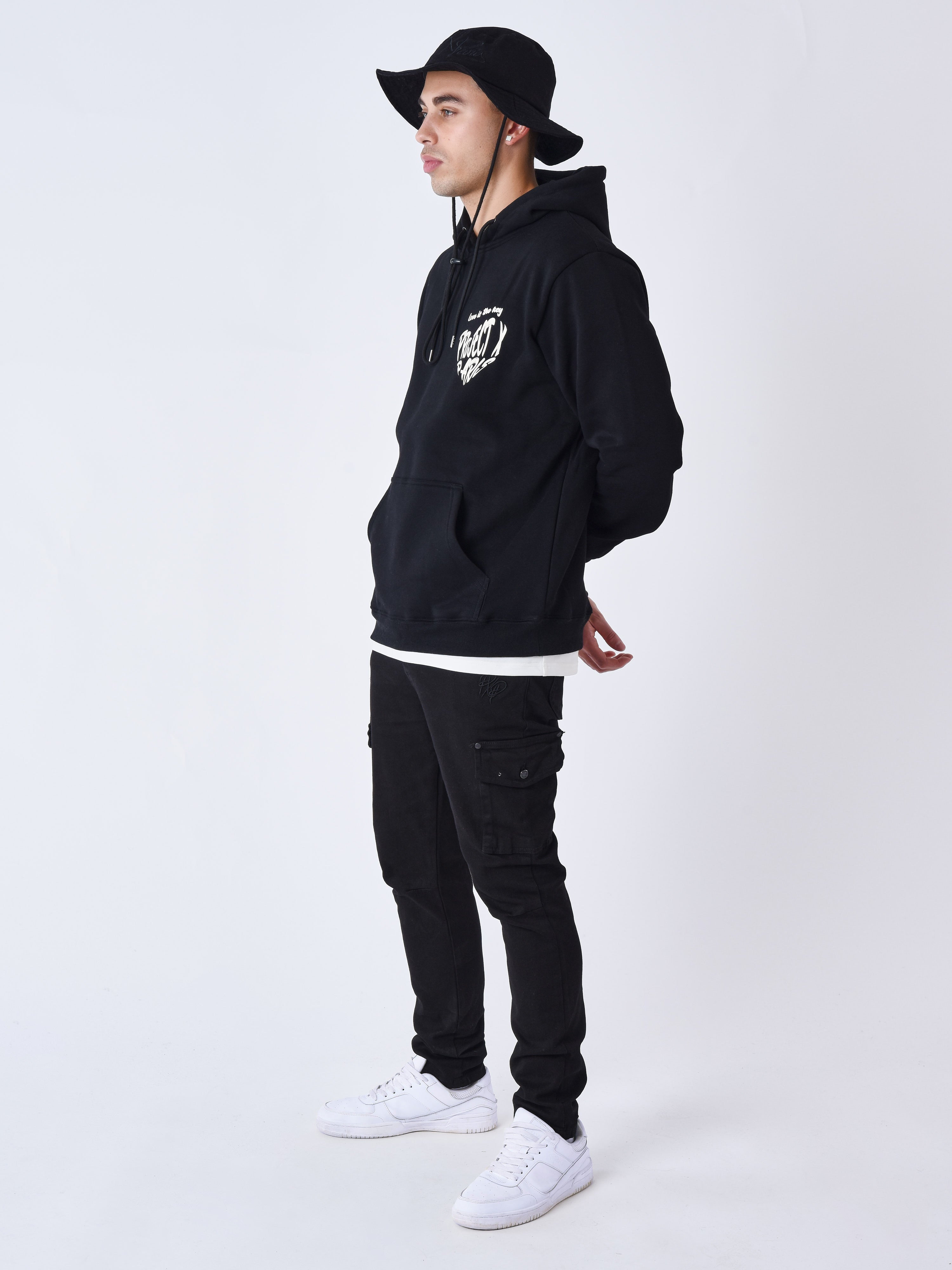 Sweat à Capuche cœur de-4