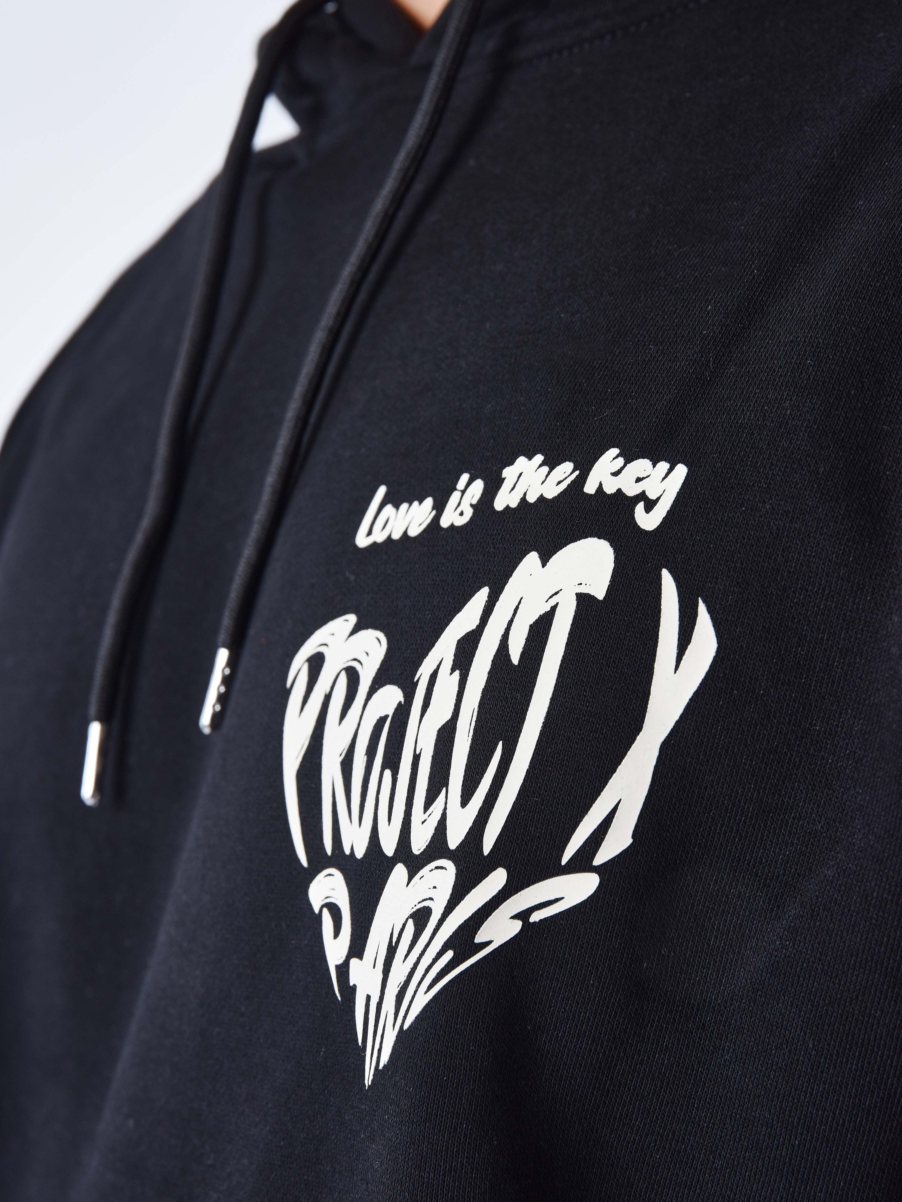 Sweat à Capuche cœur de-5
