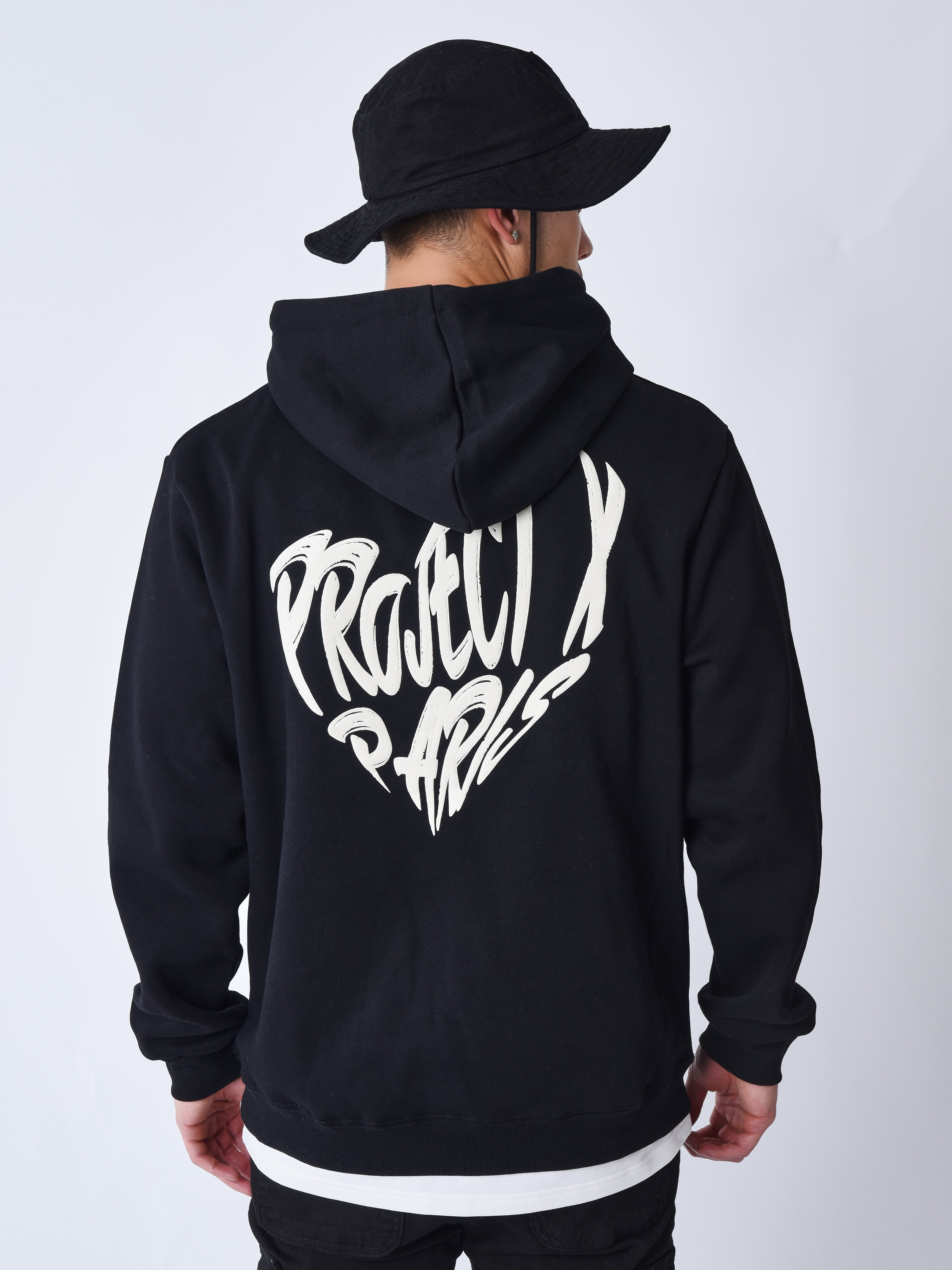 Sweat à Capuche cœur de-2
