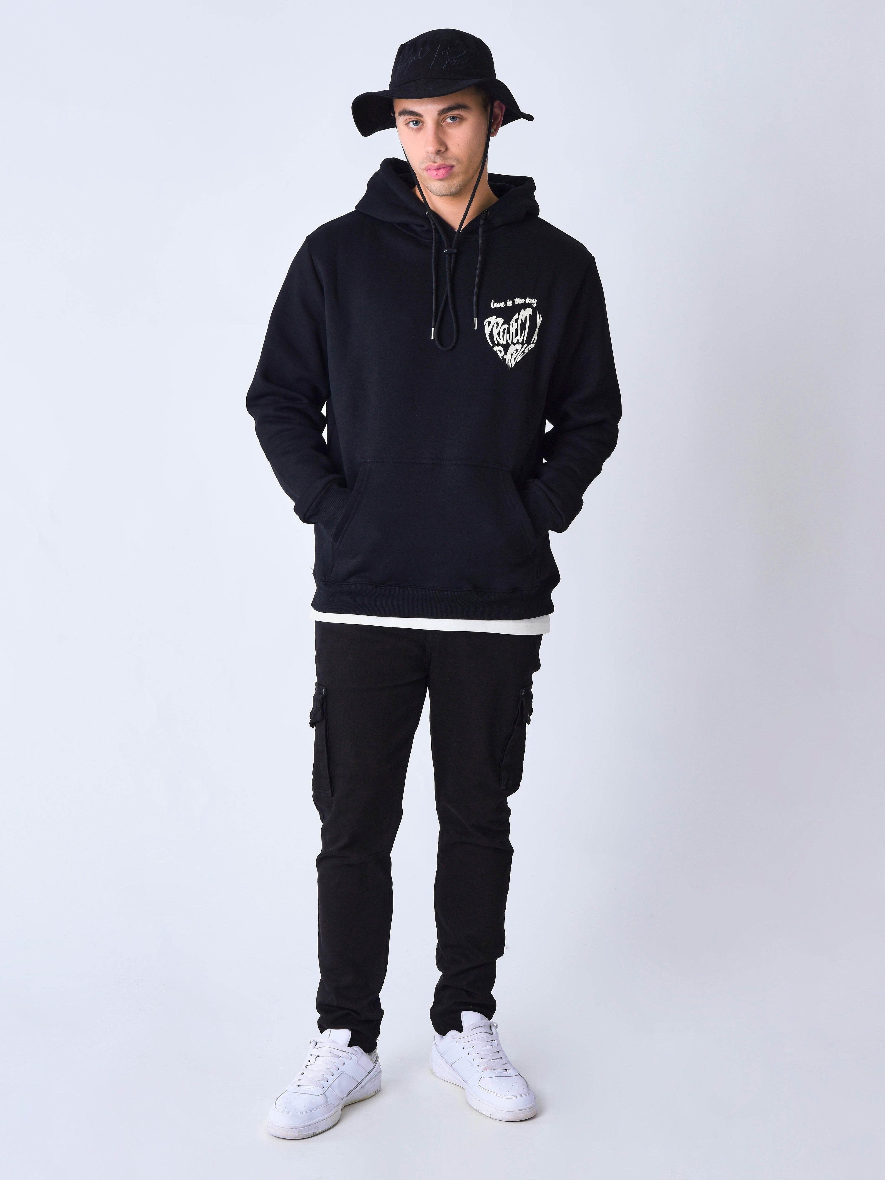 Sweat à Capuche cœur de-3