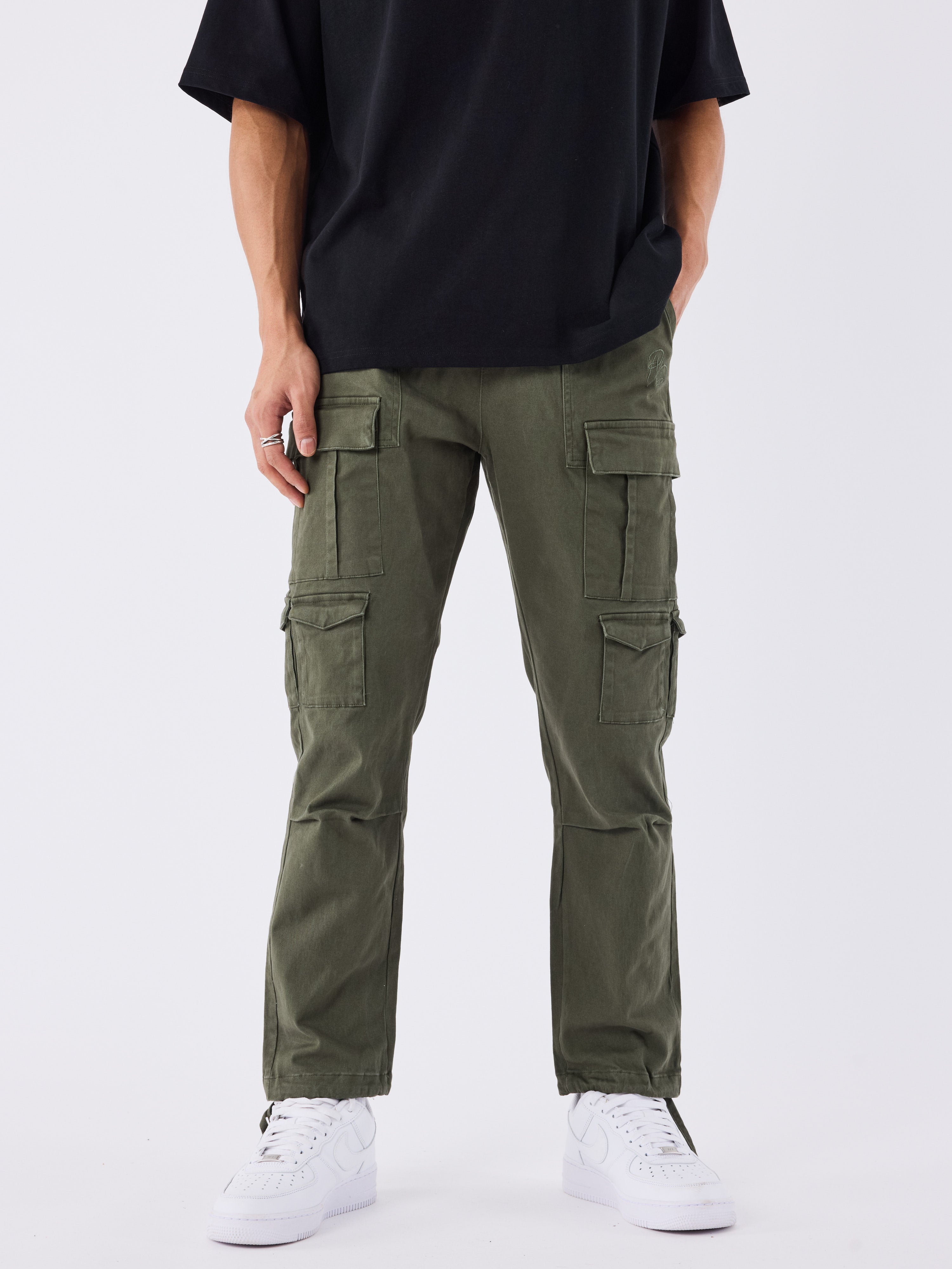 cargo-multipoches-kaki
