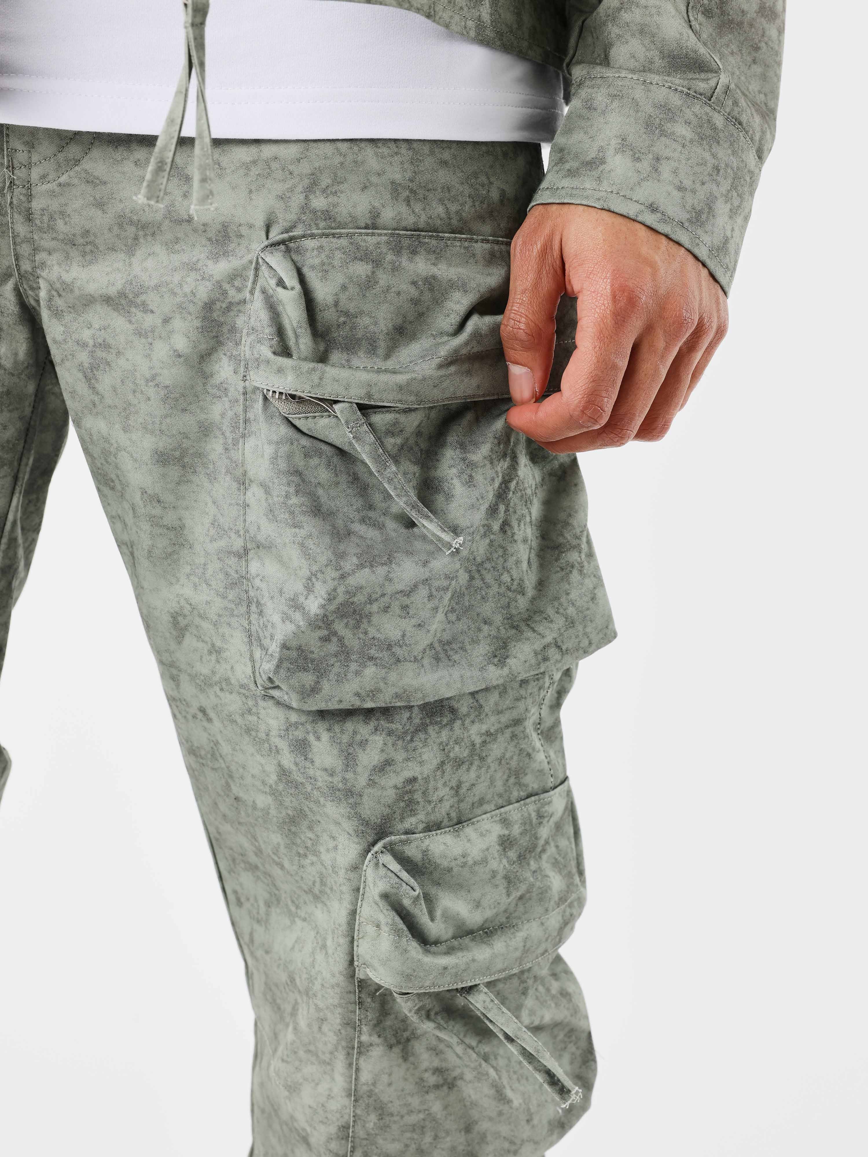 Multi-pocket cargo workwear-3