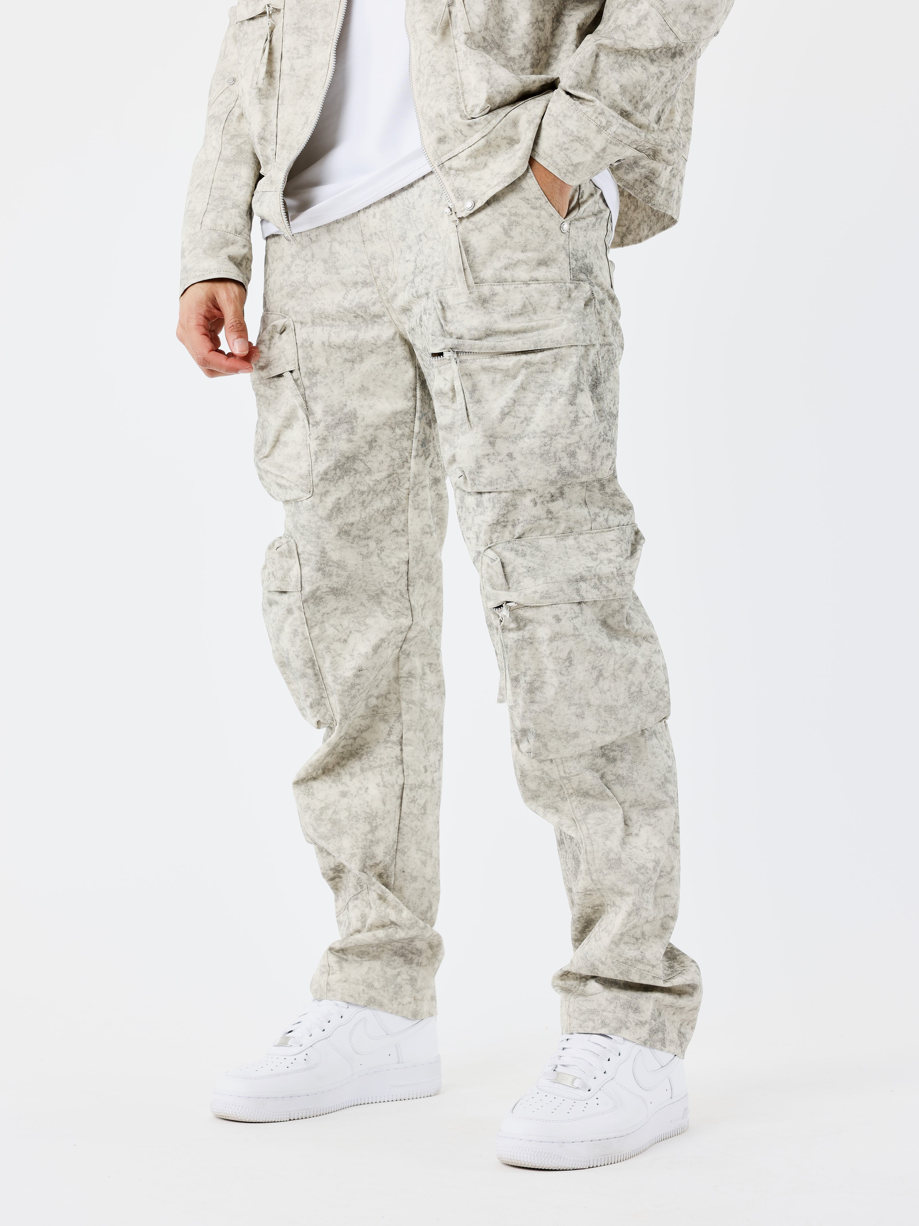 Multi-pocket cargo workwear-3