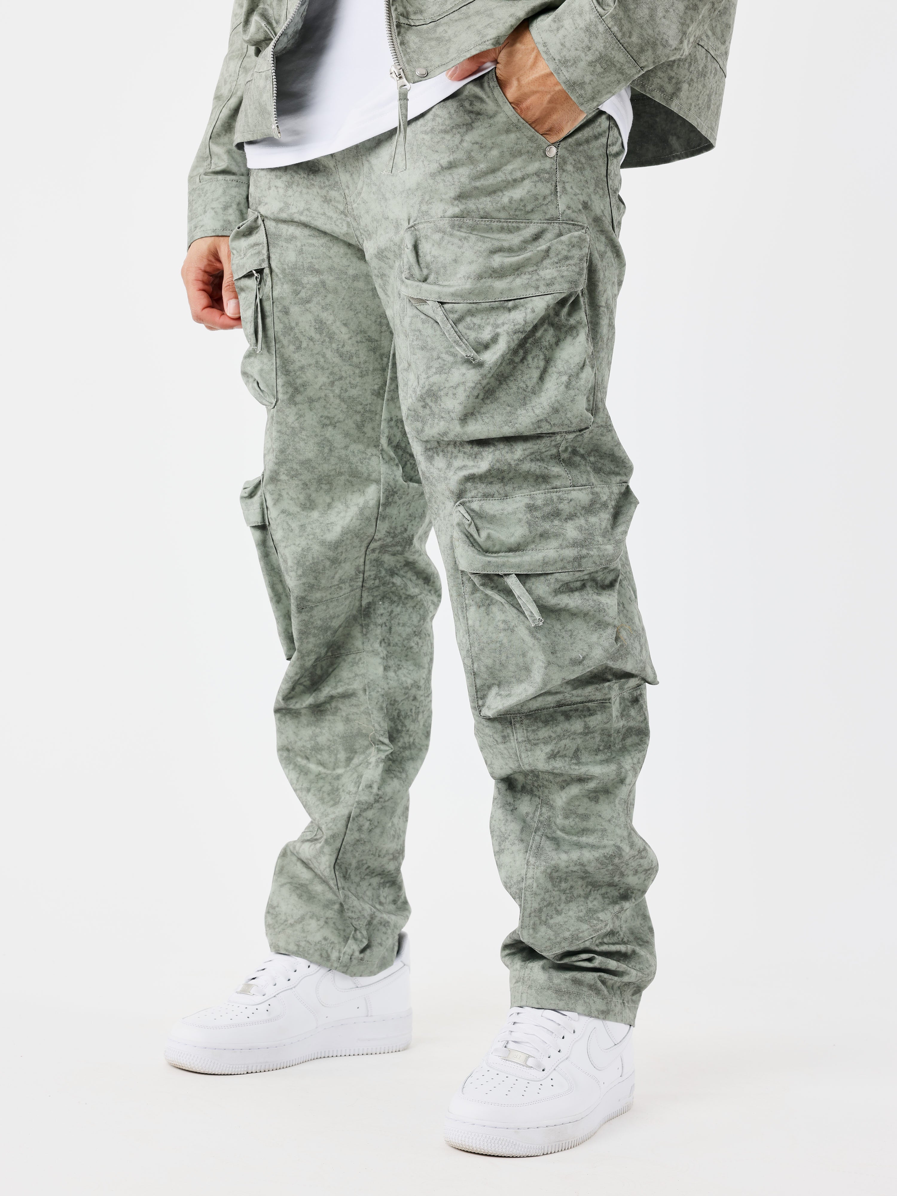 Multi-pocket cargo workwear-4