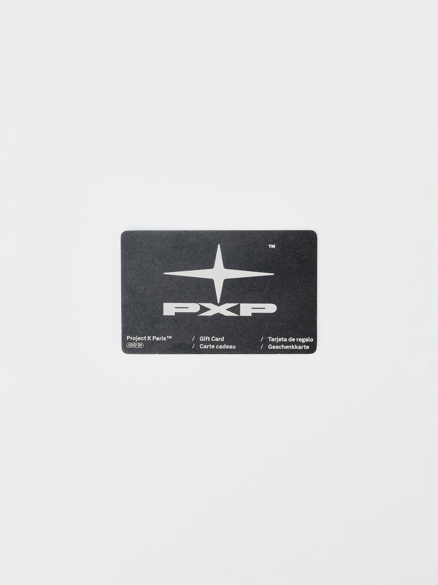 Carte cadeau physique