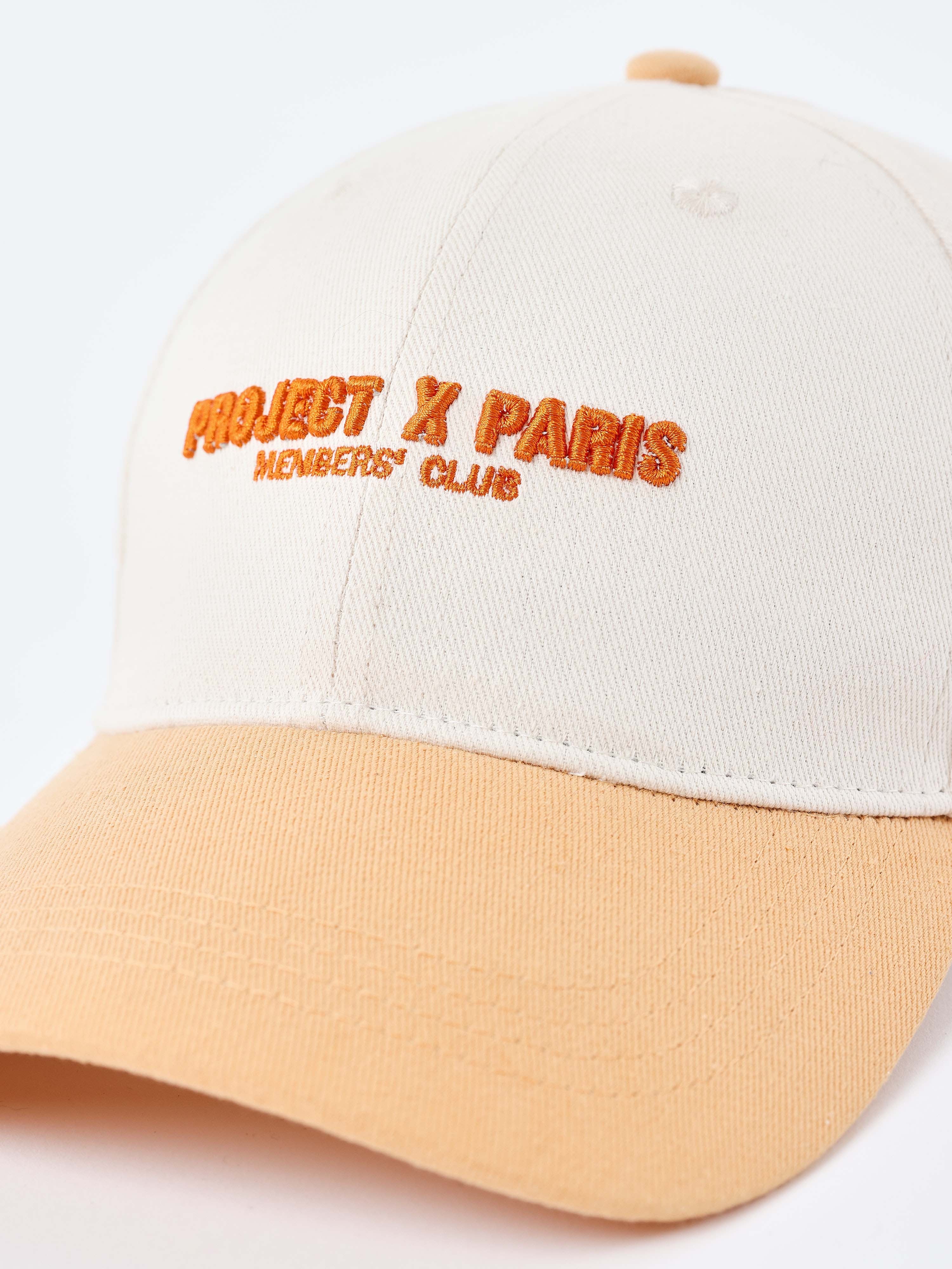 casquette-bicolore-member-s-club-apricot-cream