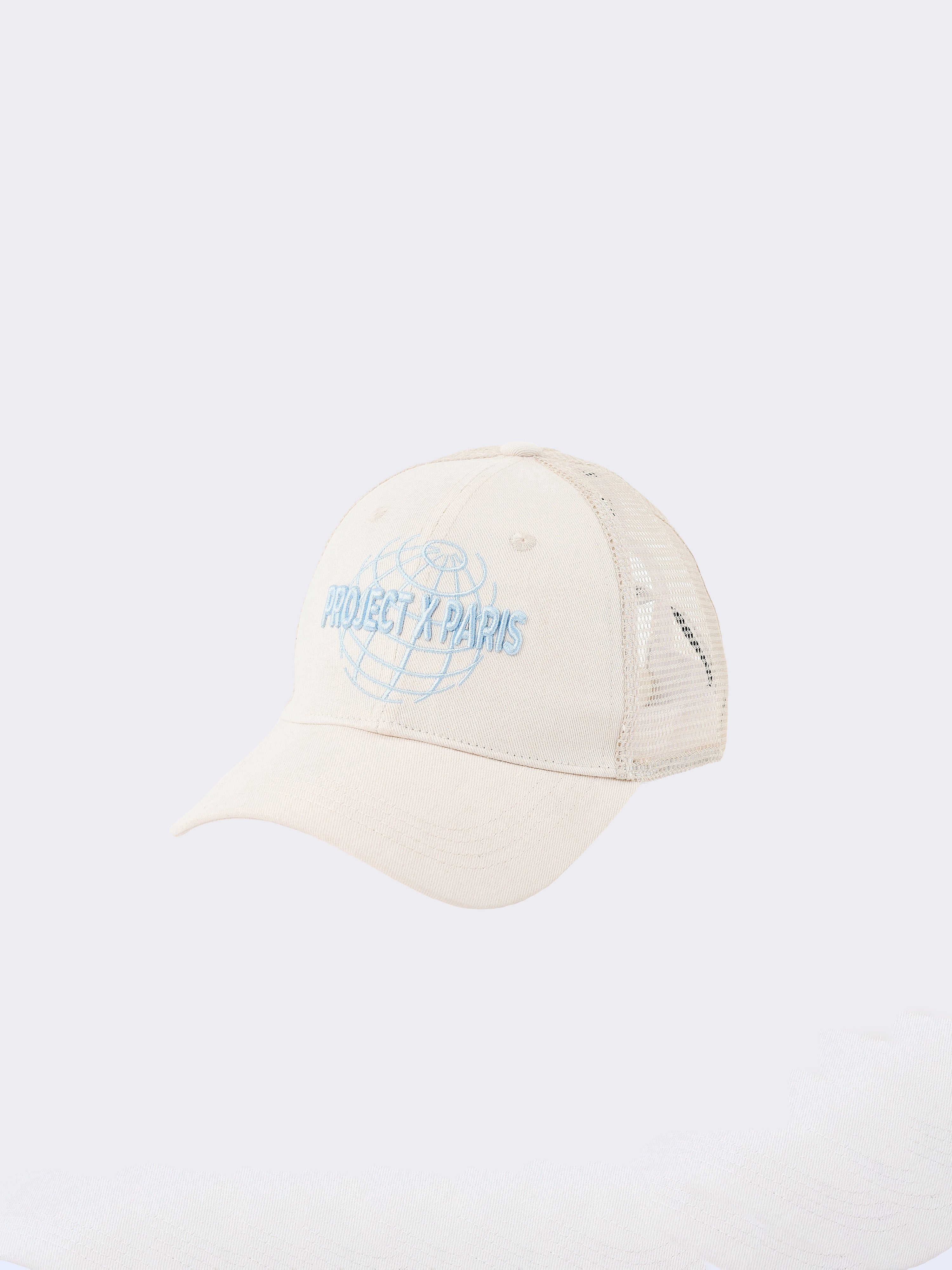 Casquette motif mappemonde-1