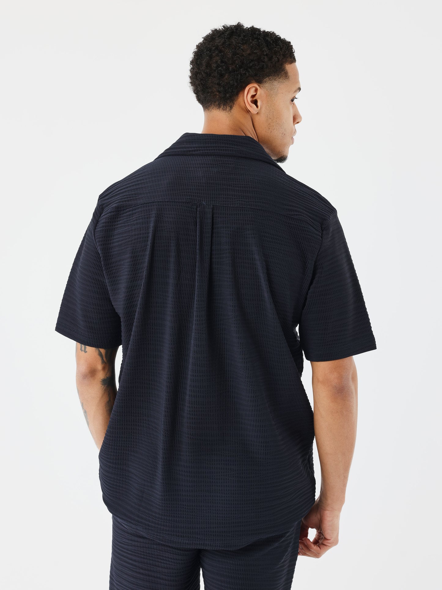 chemise-decontractee-texturee-5329-bleu-nuit