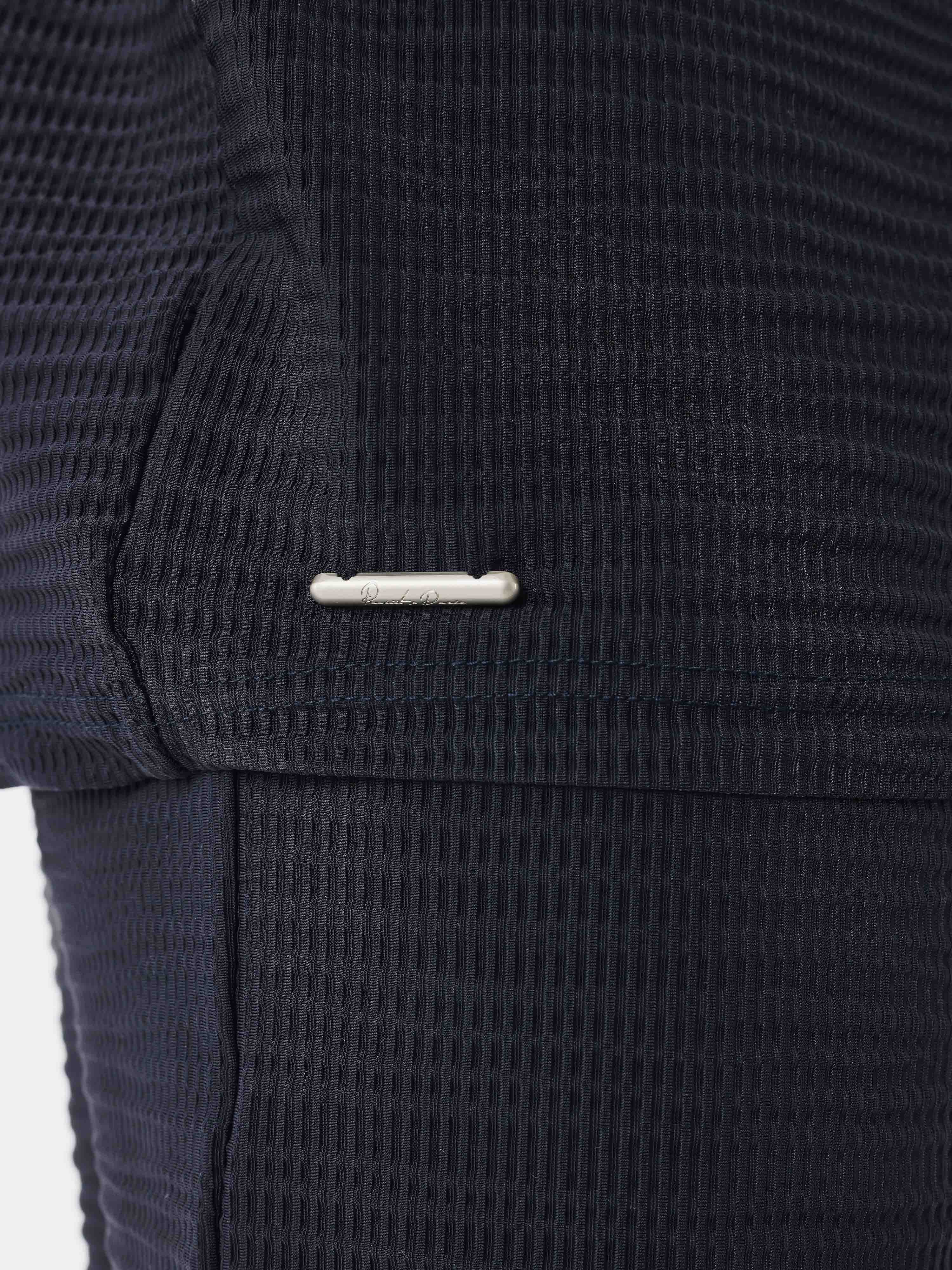 Camisa casual texturizada-4