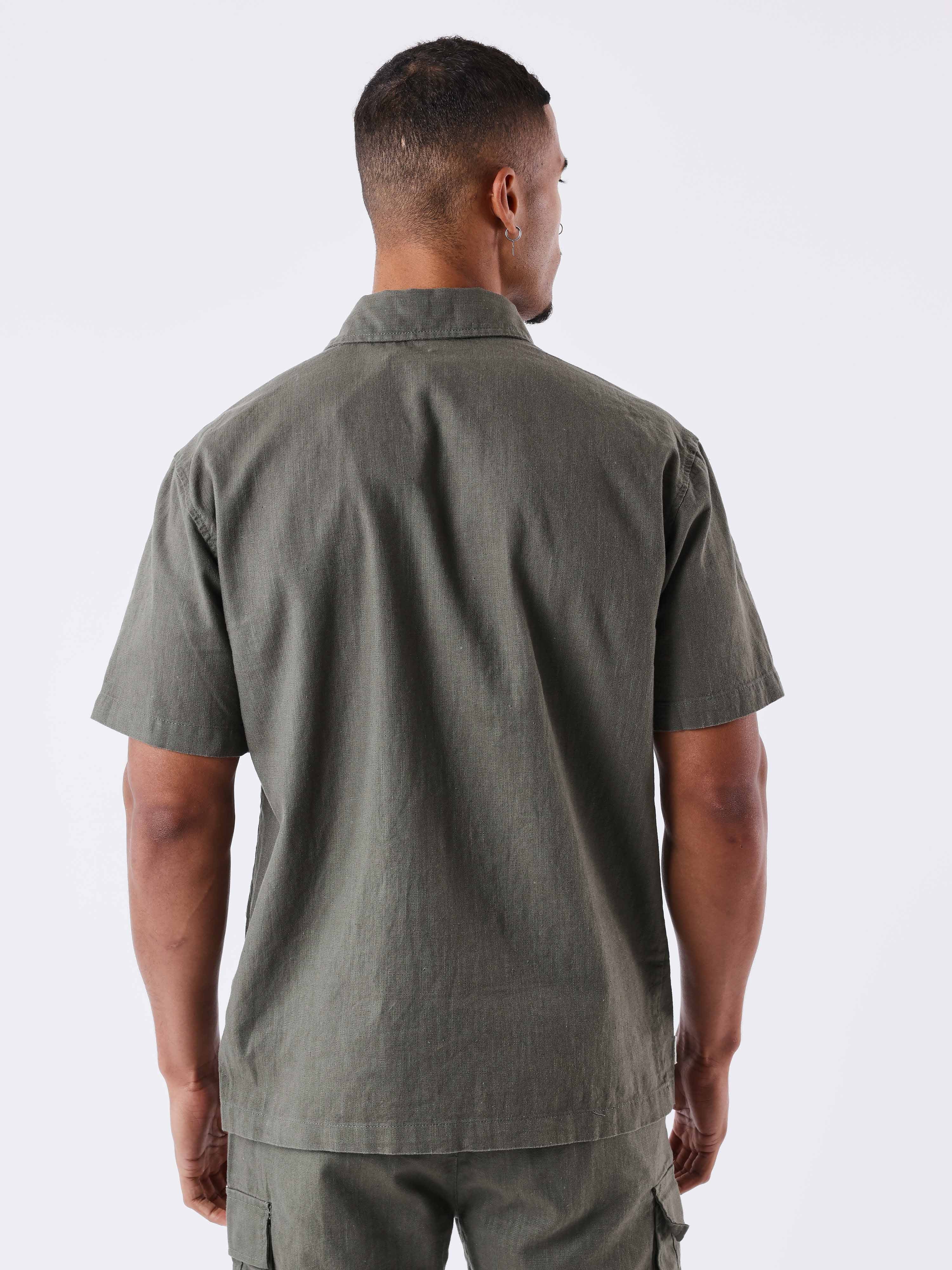 Camisa casual texturizada-2