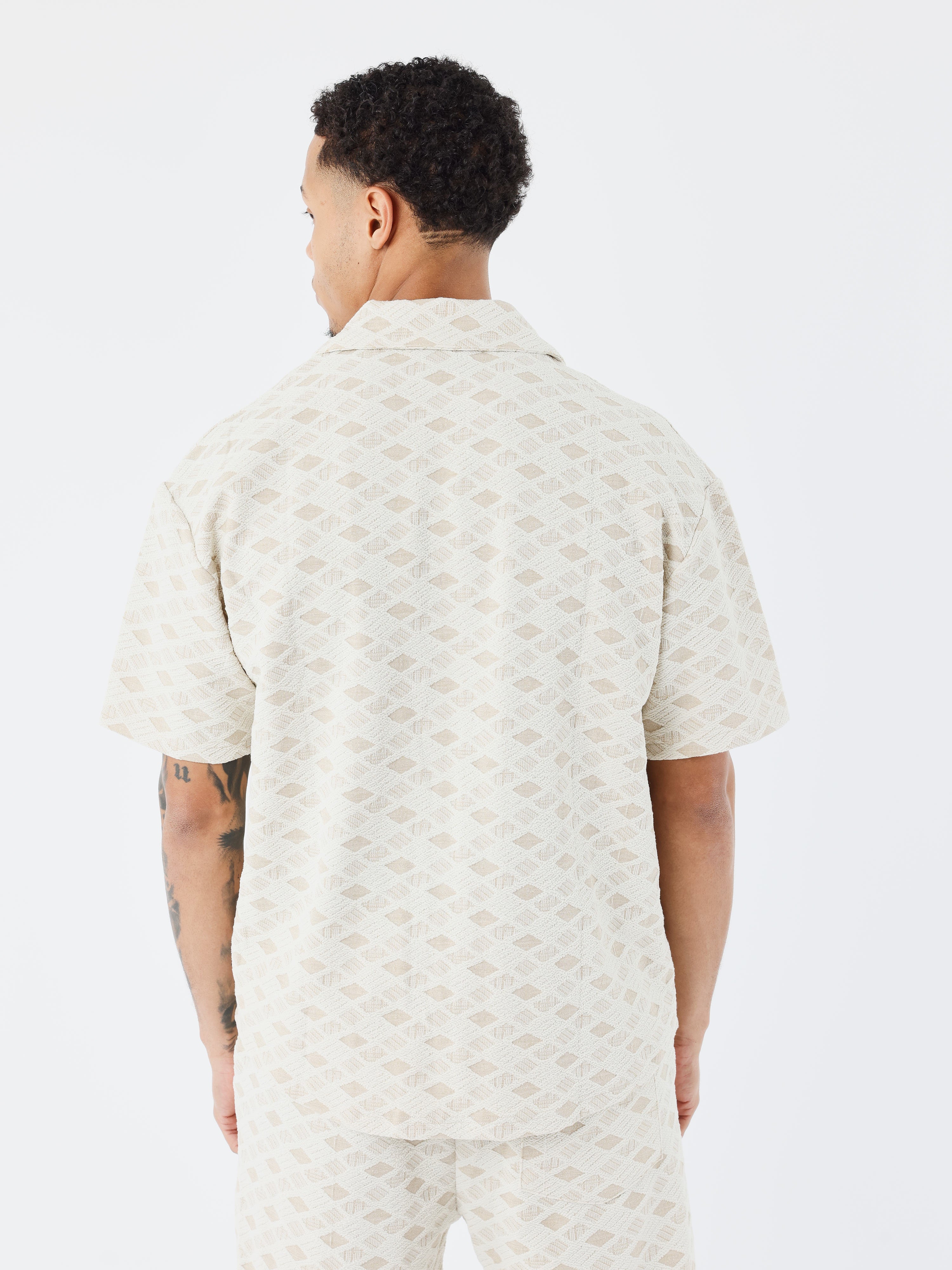 Camisa casual texturizada-2