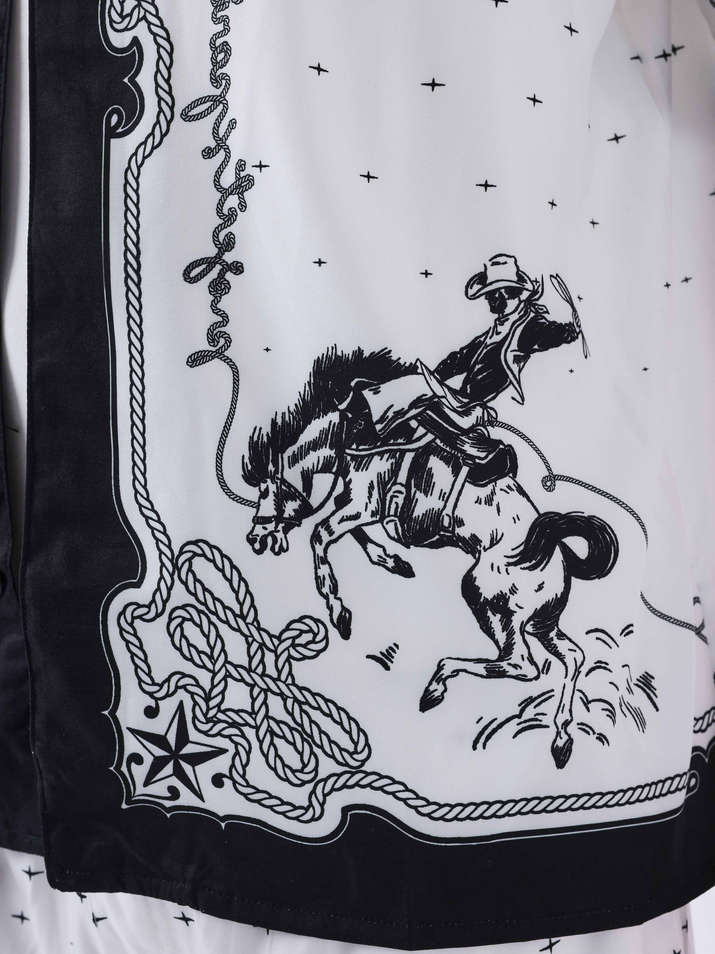 Western flowy shirt-3