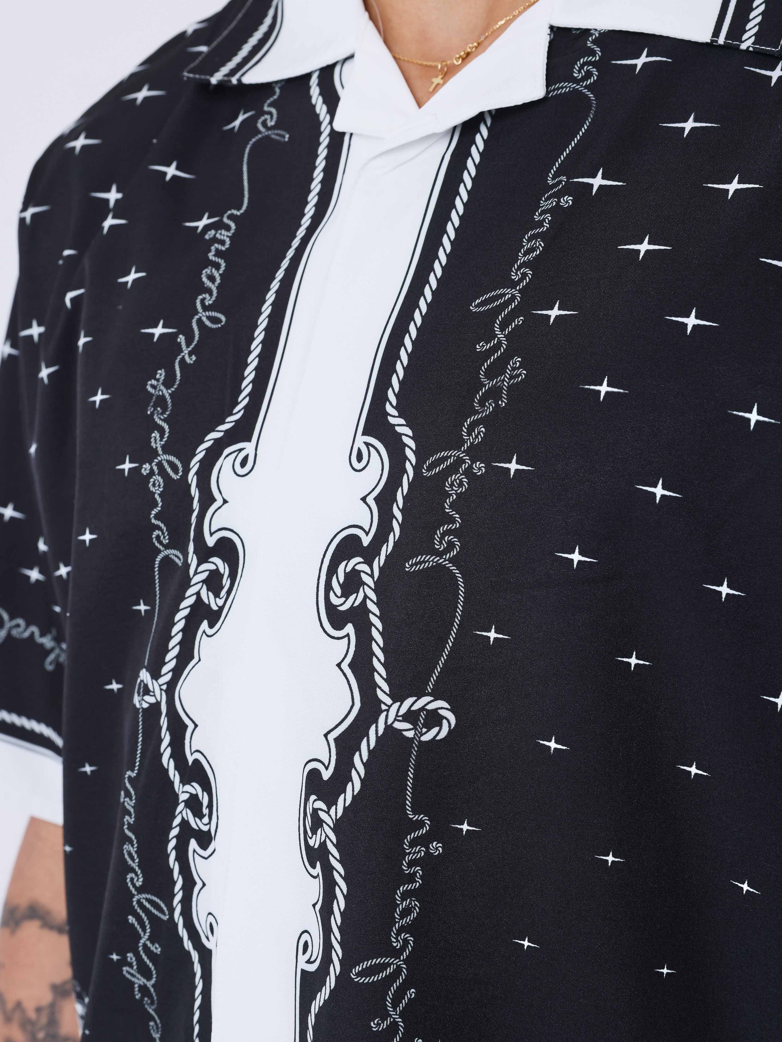 Chemise fluide western-3