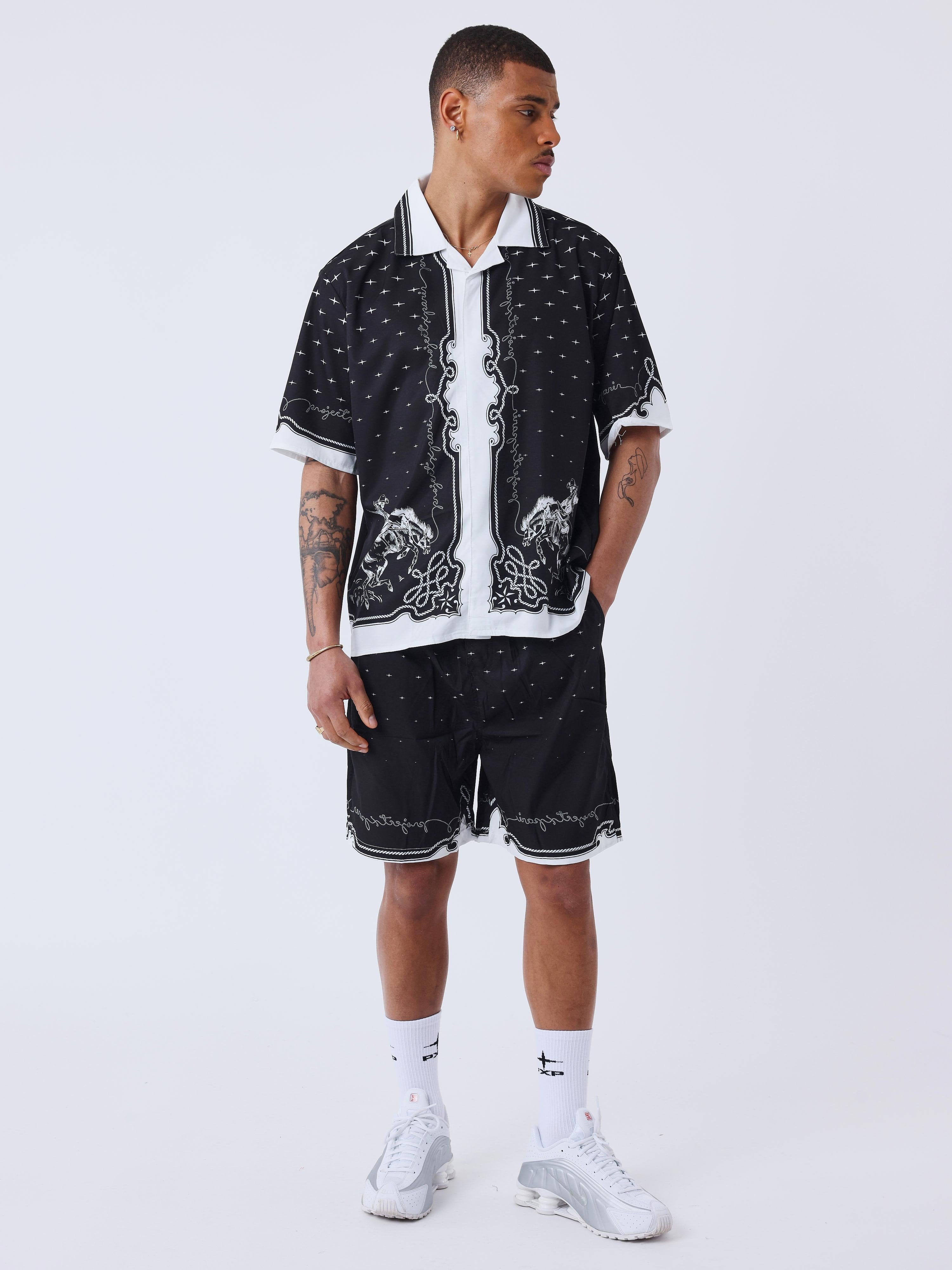 chemise-fluide-western-noir