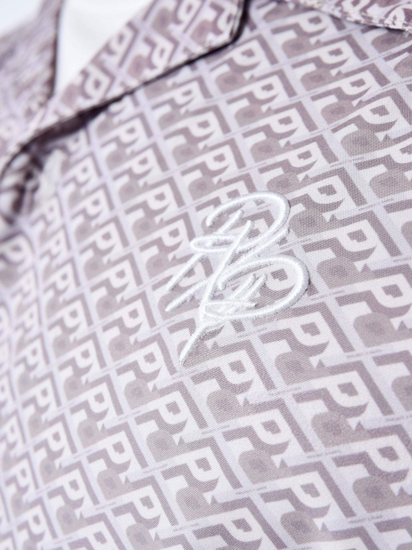 chemise-imprime-graphic-gaze-degrade-taupe