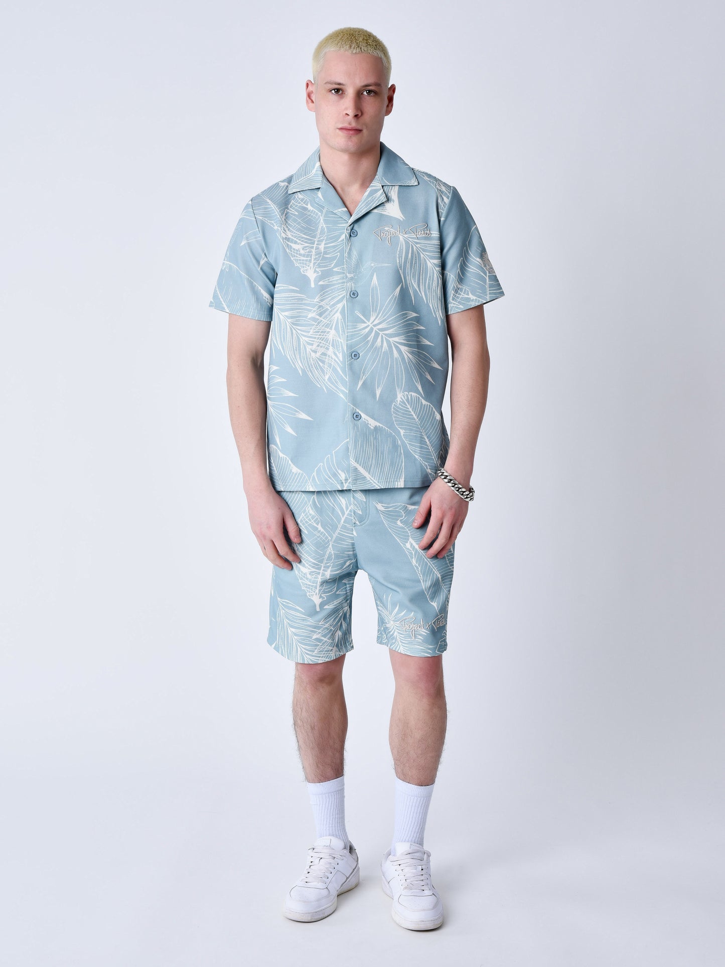 chemise-imprime-luxuriant-bleu-vert-modelshot