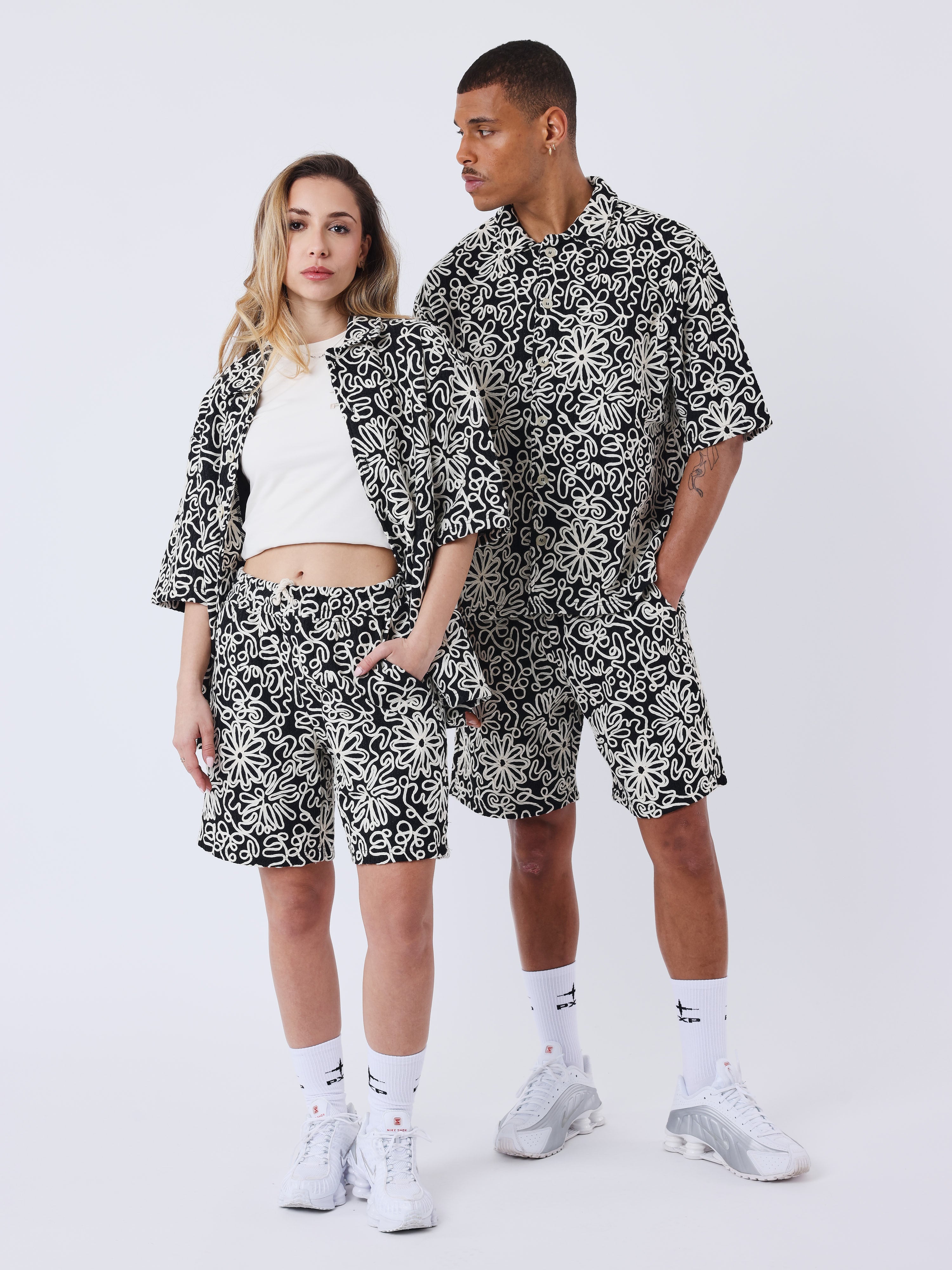 Camisa Kalash x PXP com estampas naturais-7