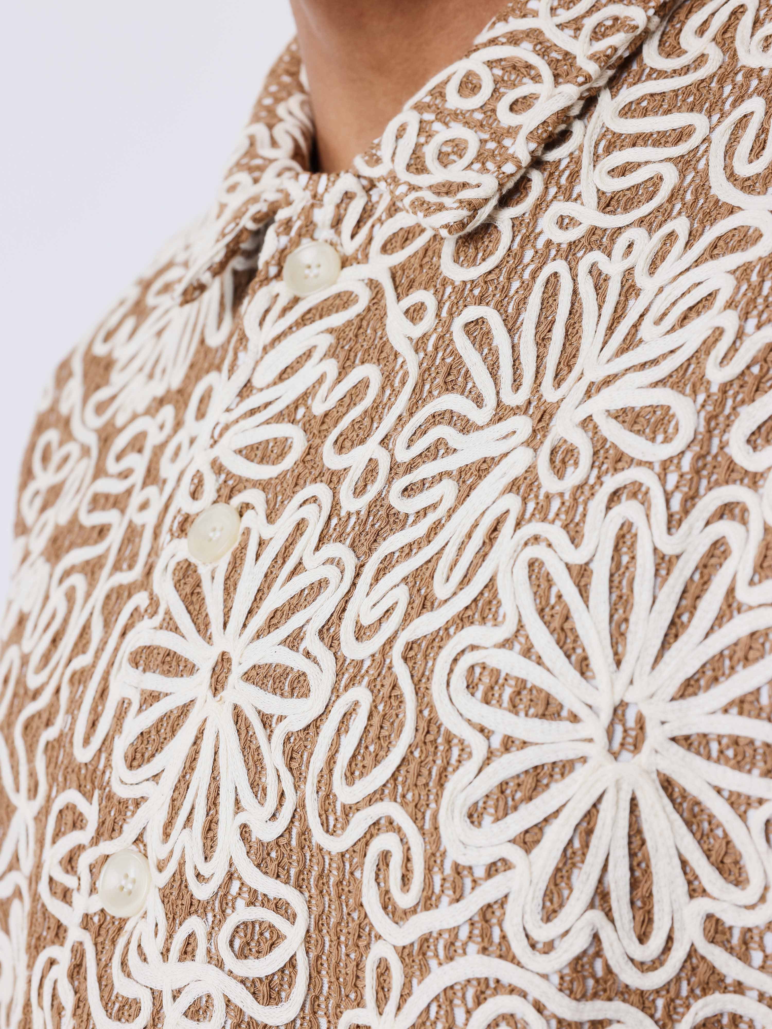 Kalash x PXP cămașă cu modele naturale-6