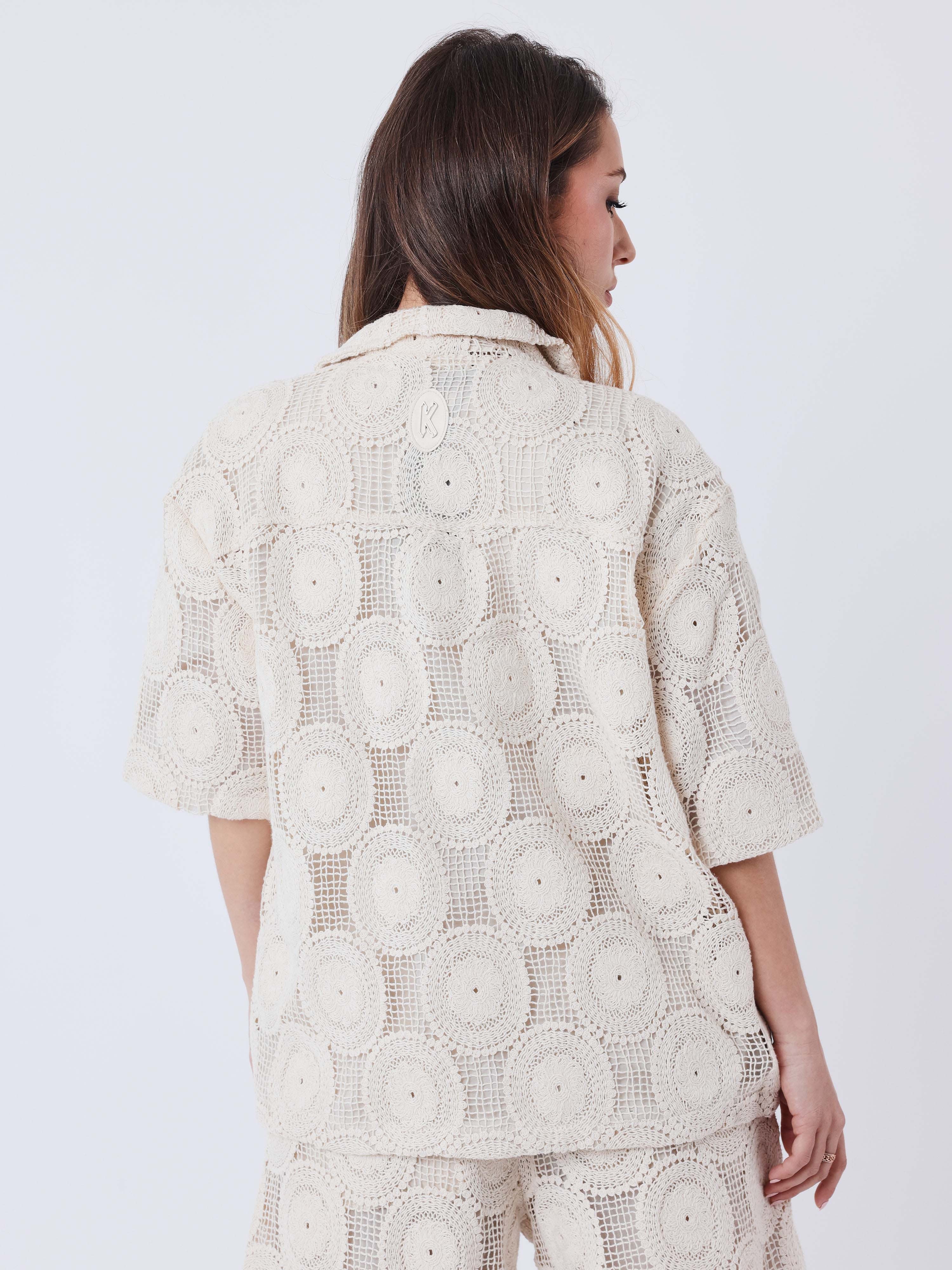 Kalash x PXP Hemd mit Stickerei-Patchwork-3