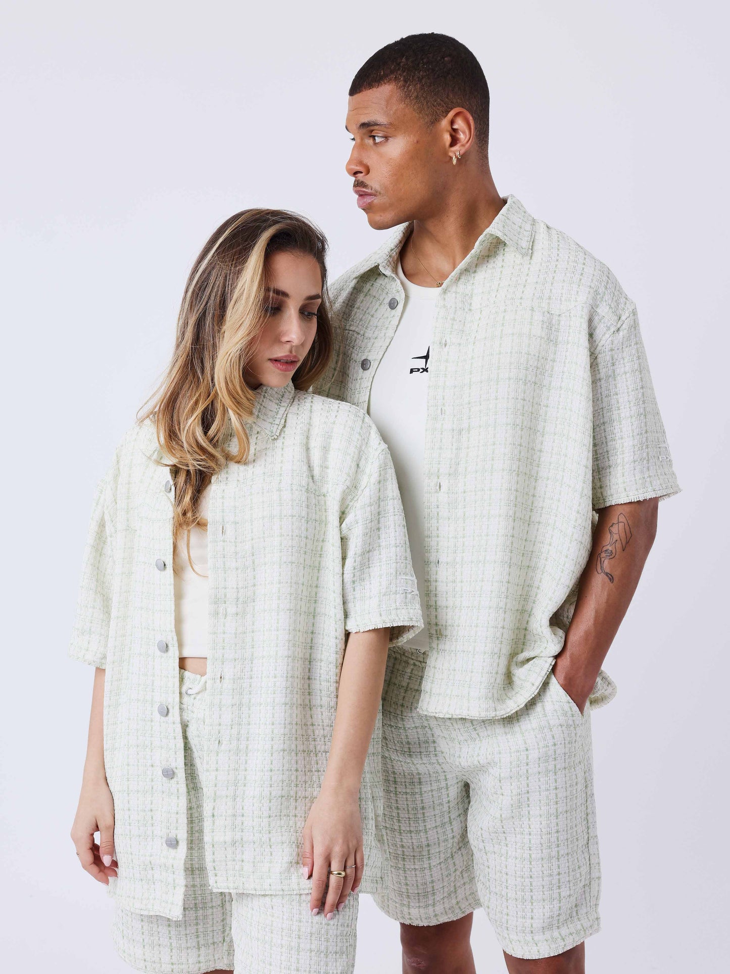 chemise-kalash-x-pxp-bicolore-vert-d-eau