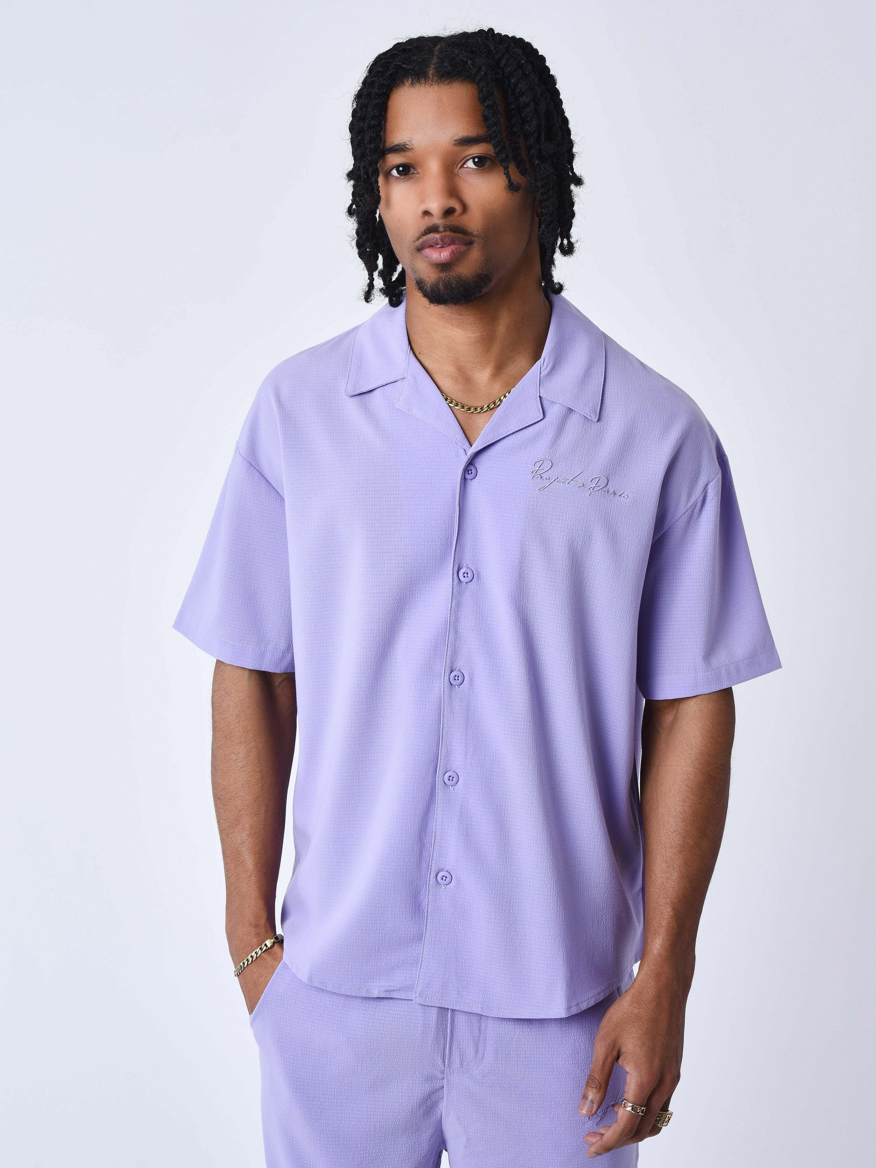 chemise-texture-brode-lilas-modelshot
