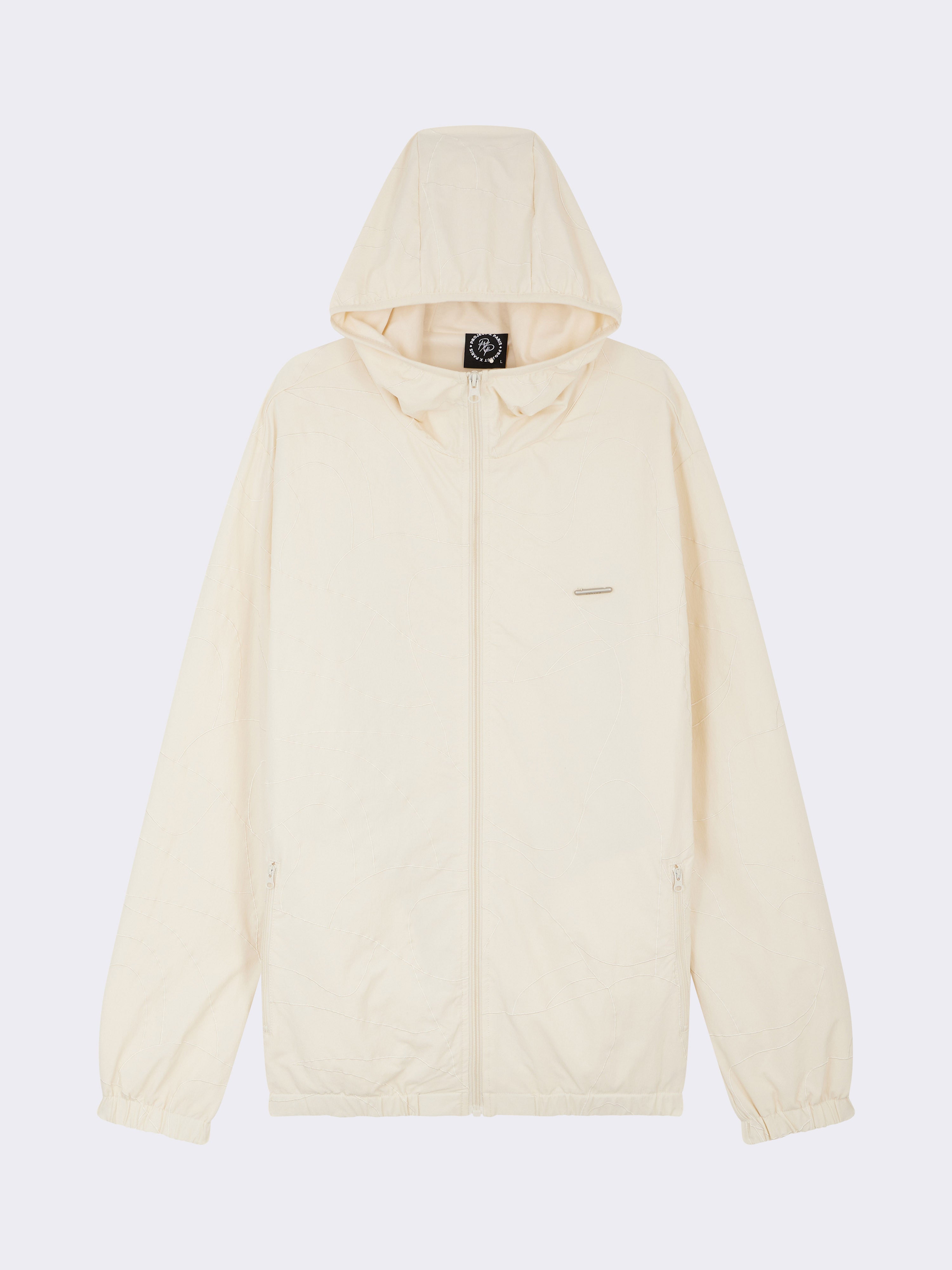 Windjack met geborduurde details-6