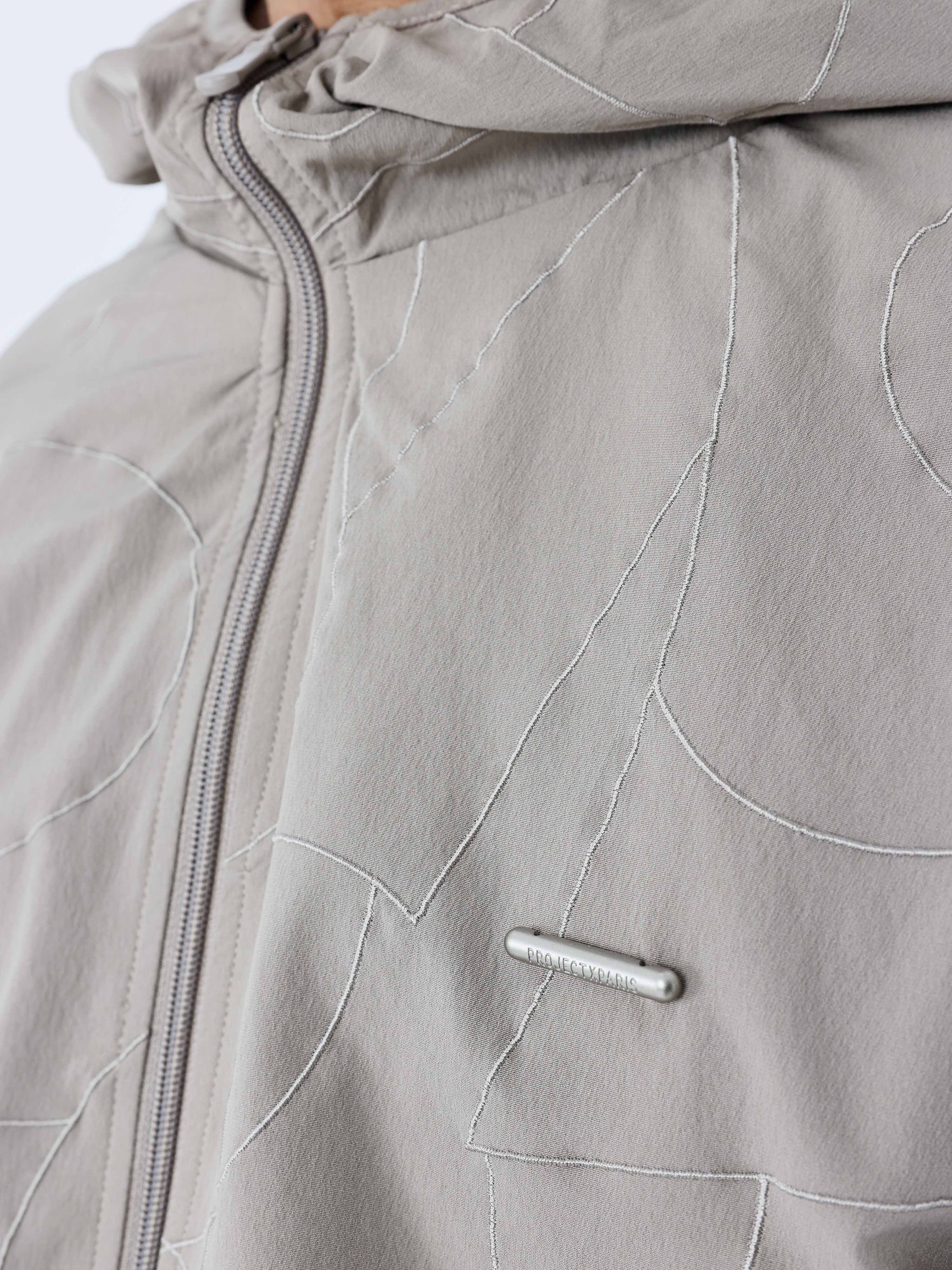 Windjack met geborduurde details-5