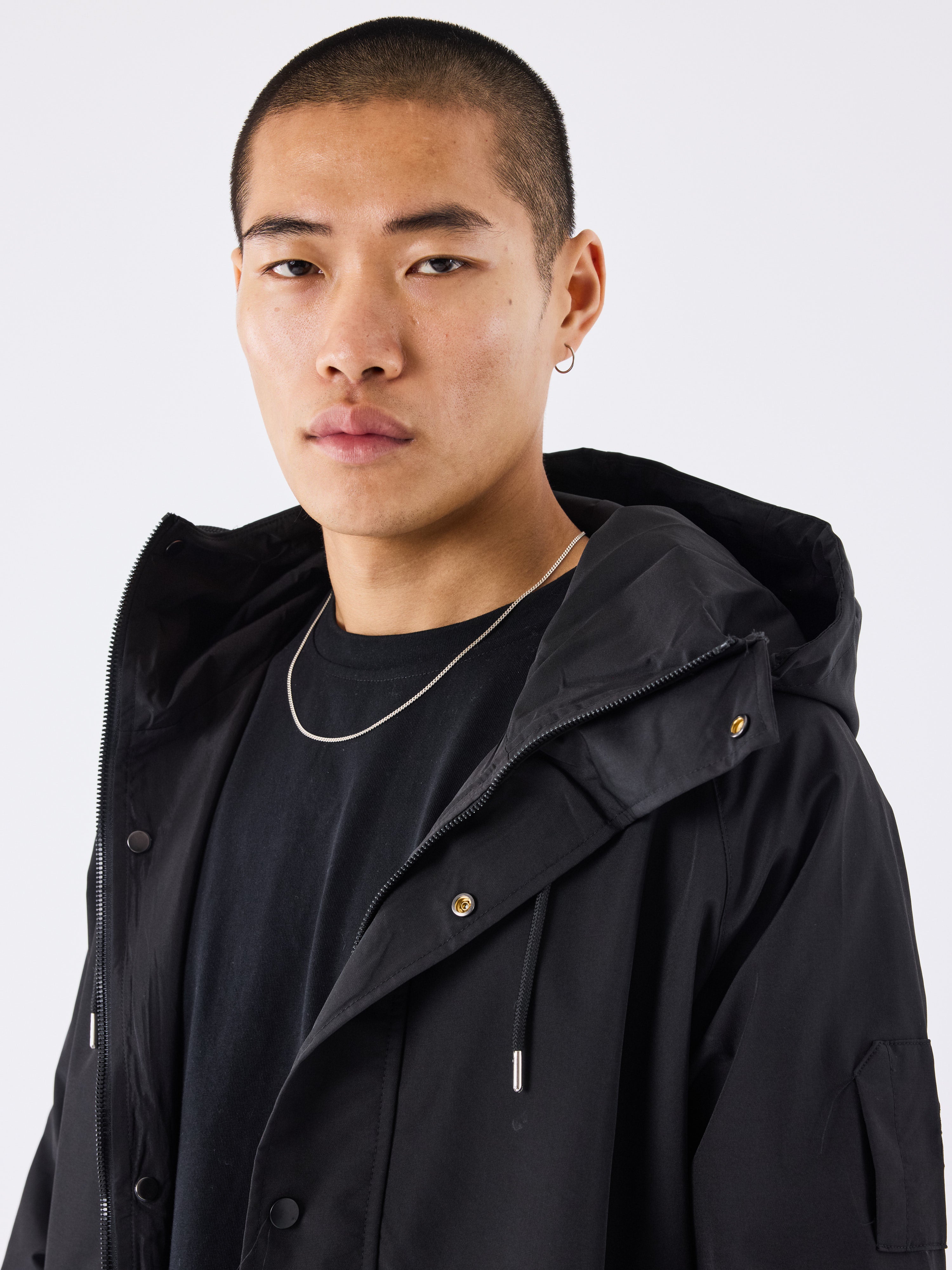 coupe-vent-long-noir