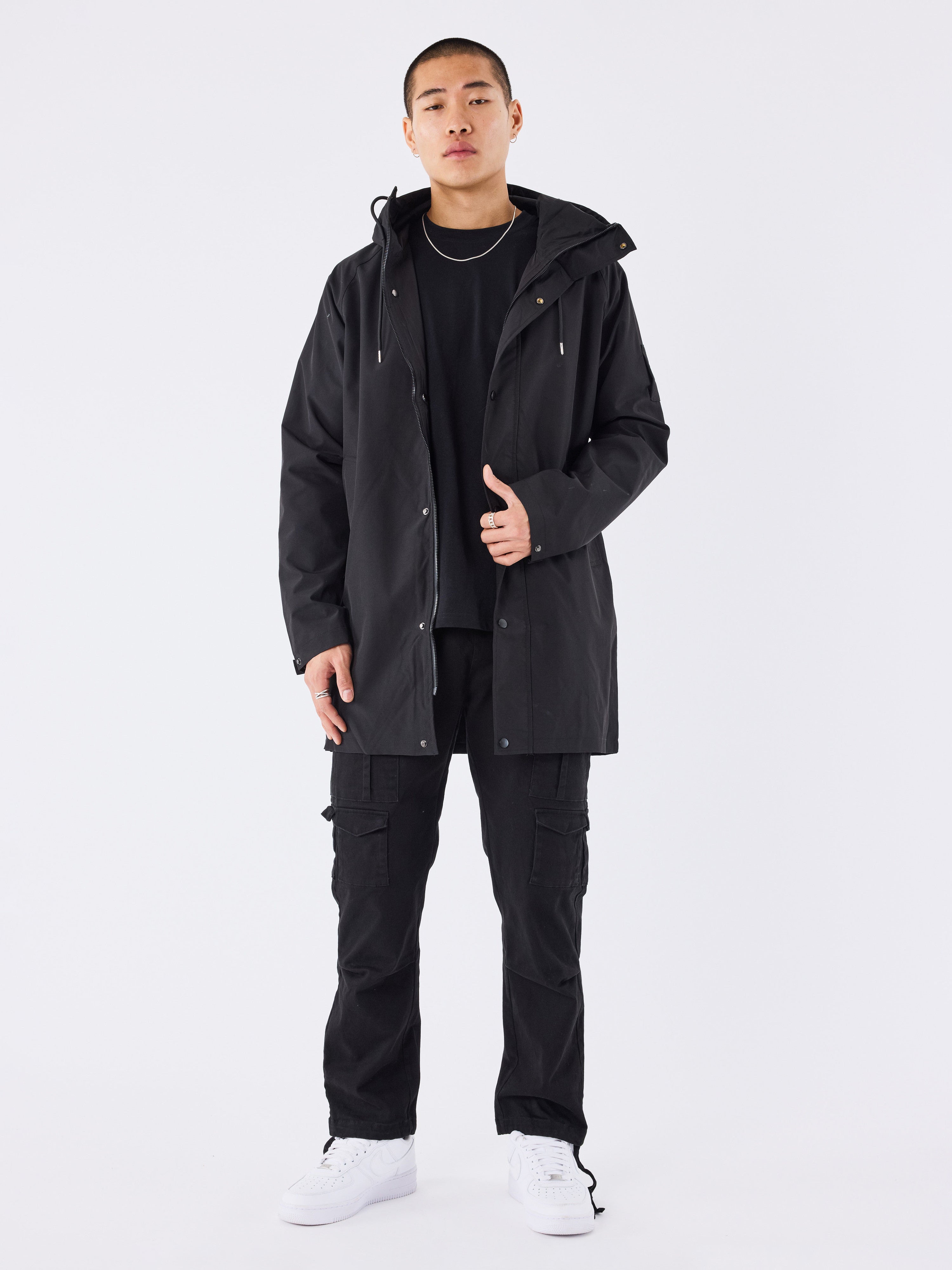 coupe-vent-long-noir