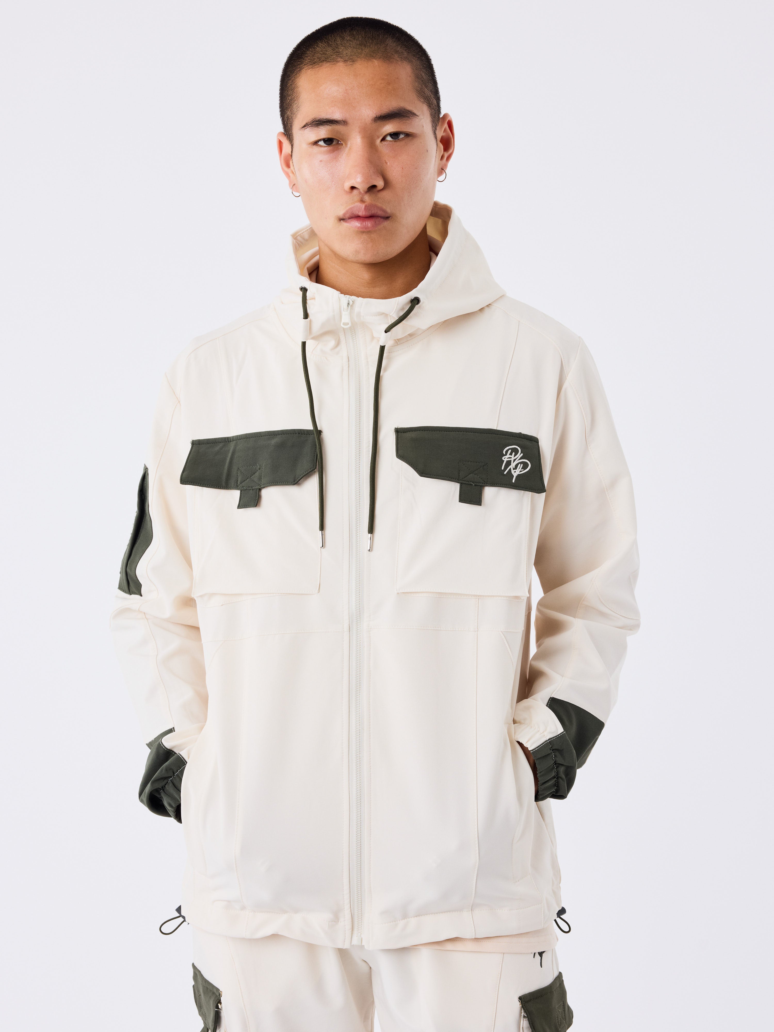 Technische Windjacke-1