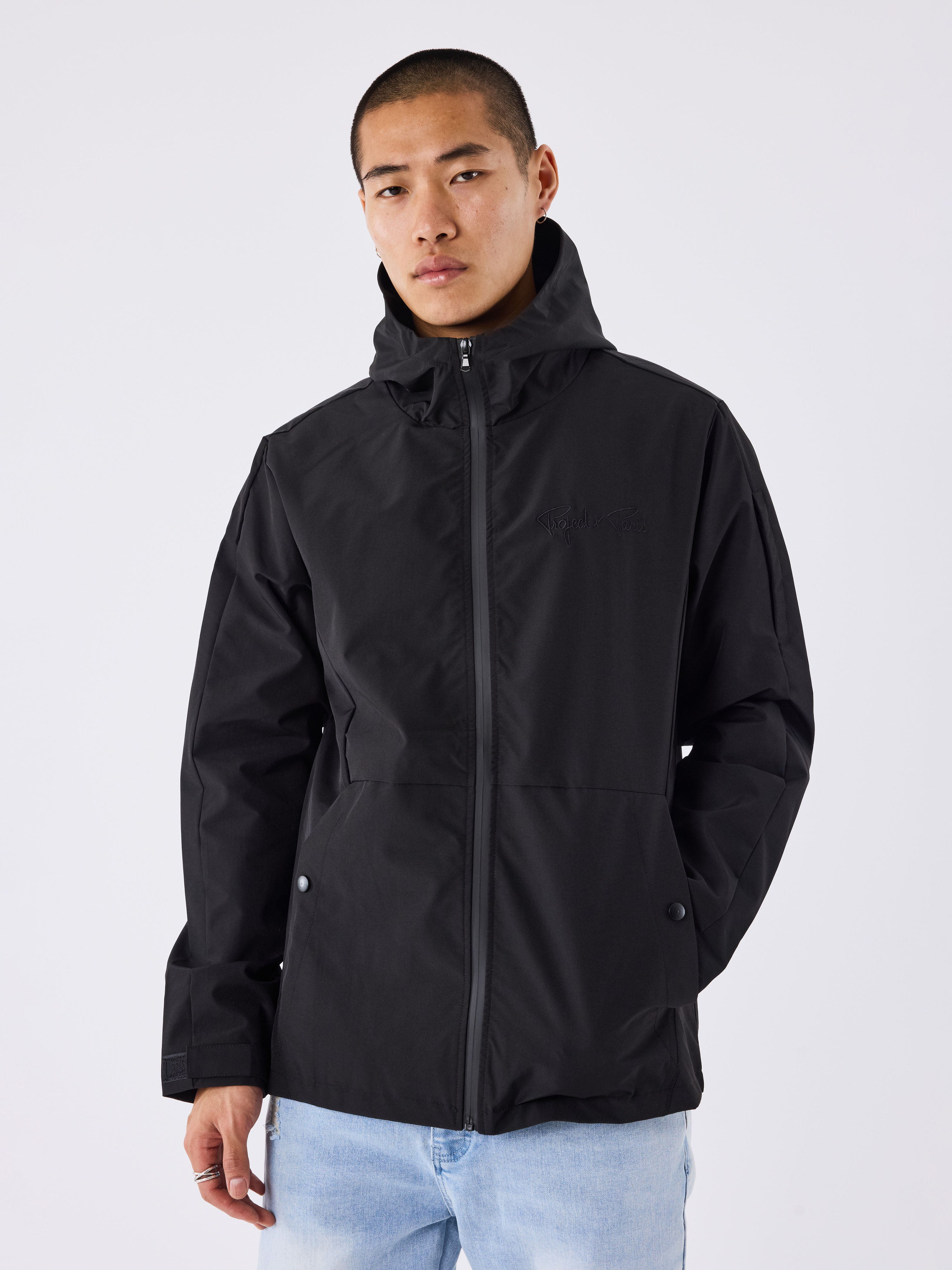 Technical windbreaker-1