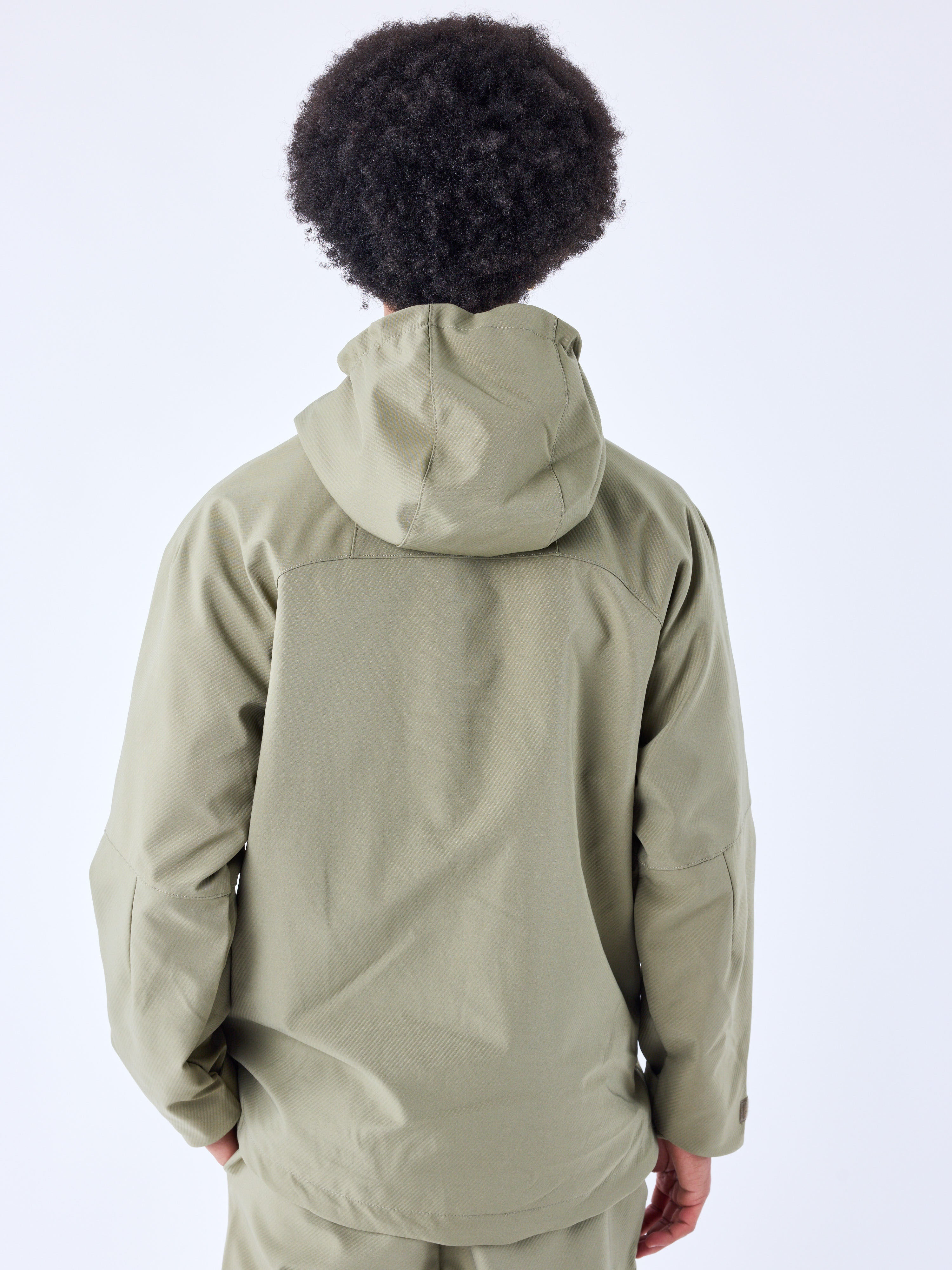 coupe-vent-zippe-olive