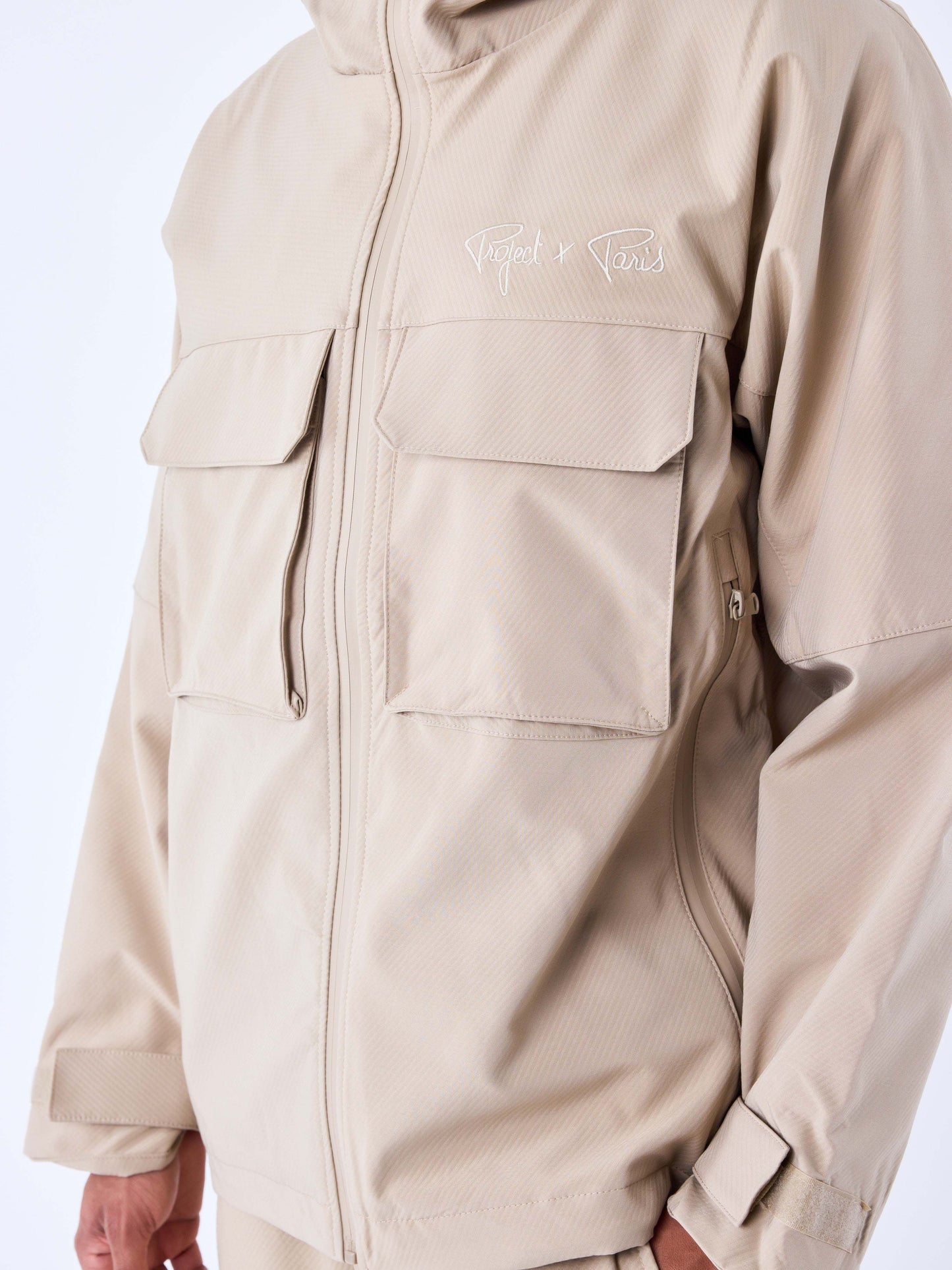 coupe-vent-zippe-beige