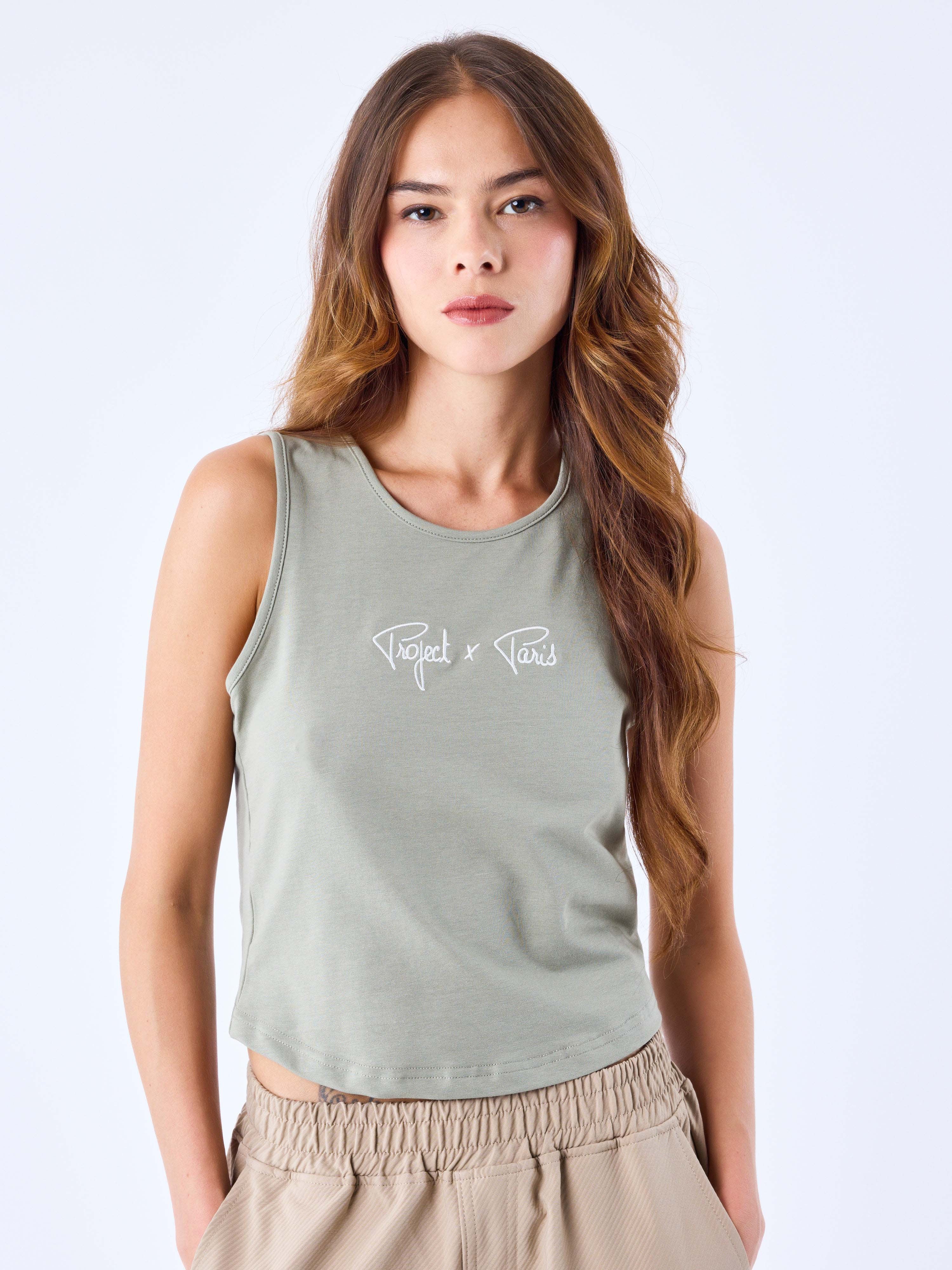 Crop top Signature tanktop-1