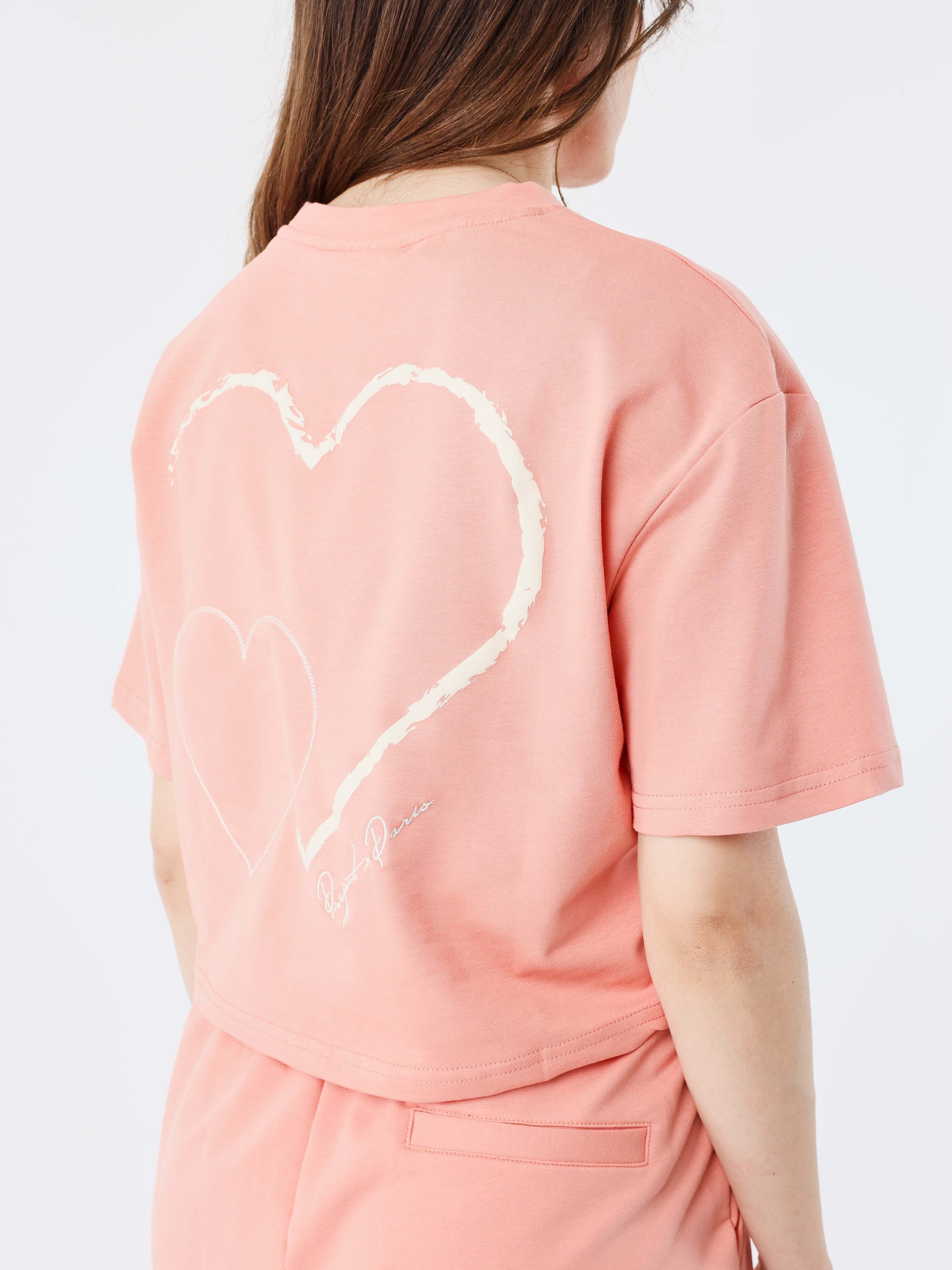 Crop top tee wicker heart-4