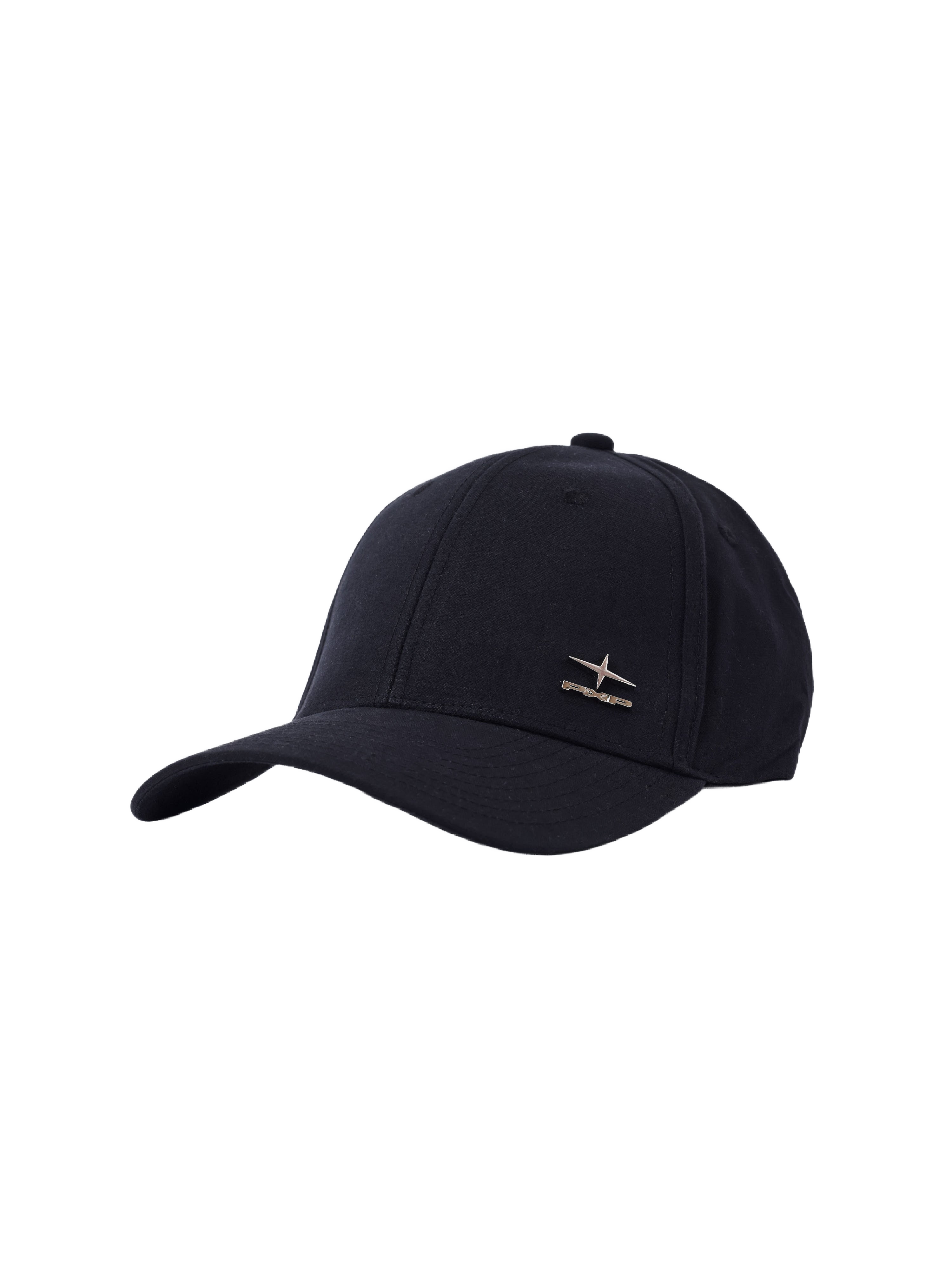 Casquette en toile avec logo métallique-1