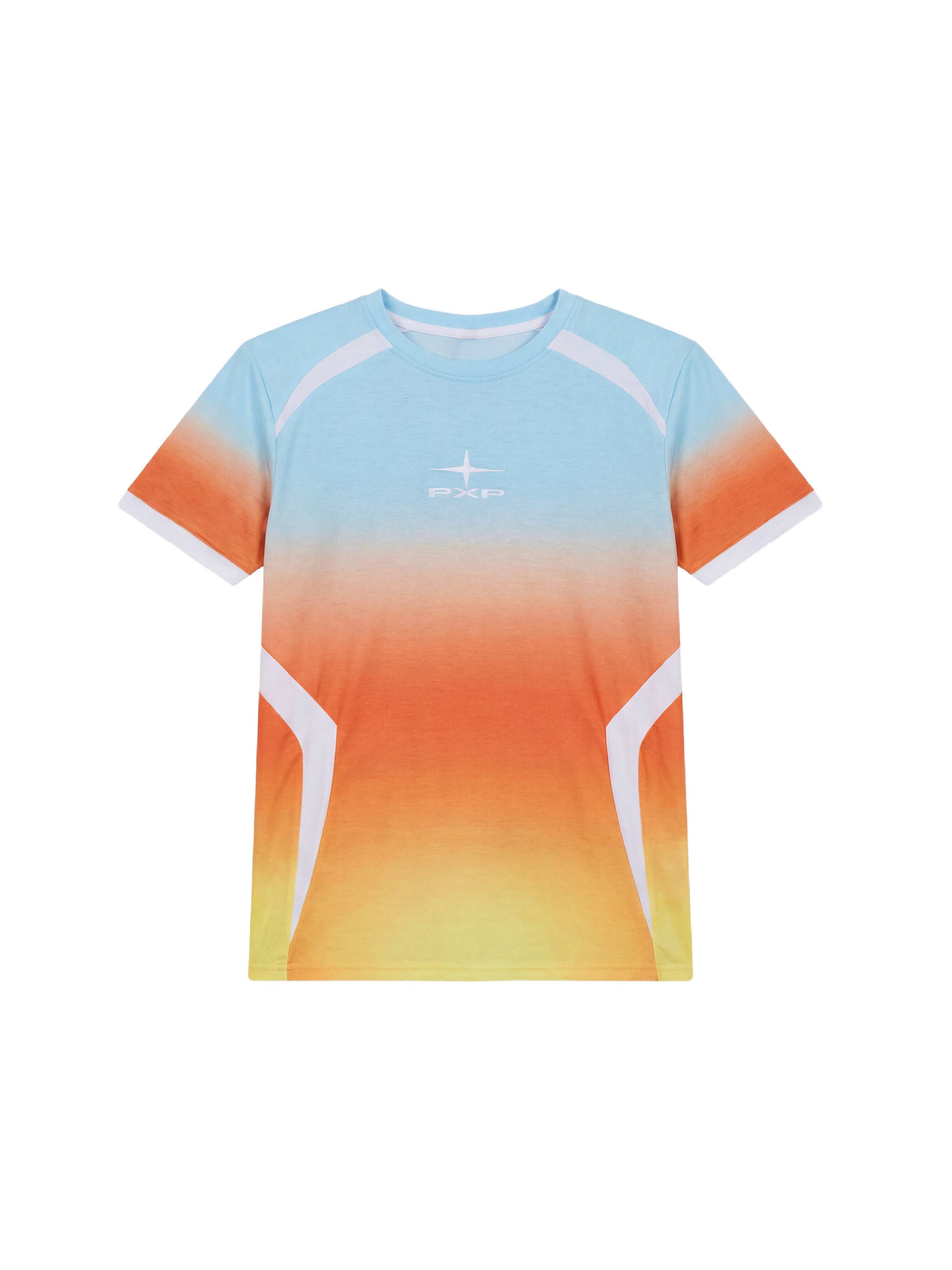 T-shirt manches courtes dégradé-6