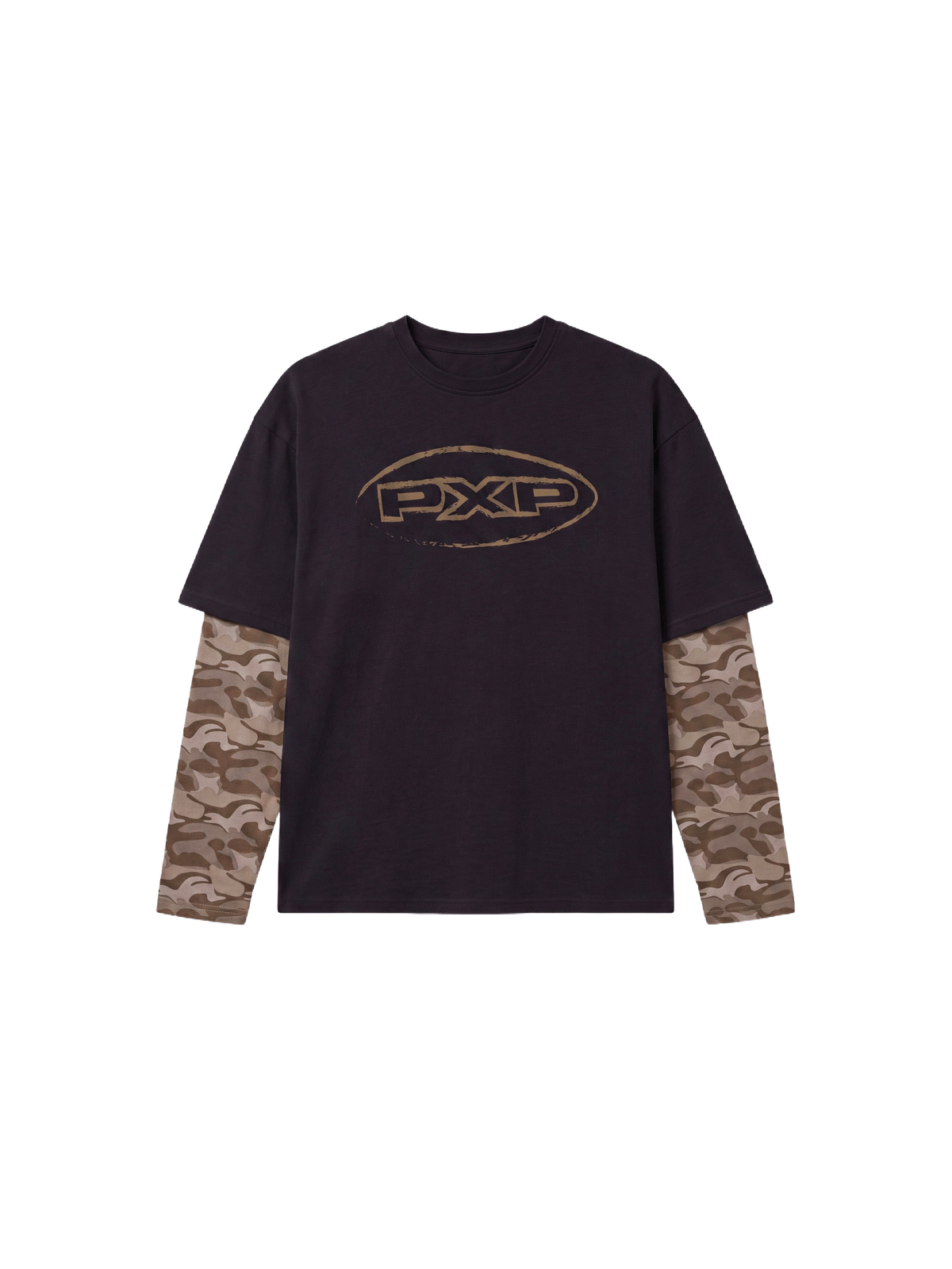T-shirt double manche Forest Noir – 7