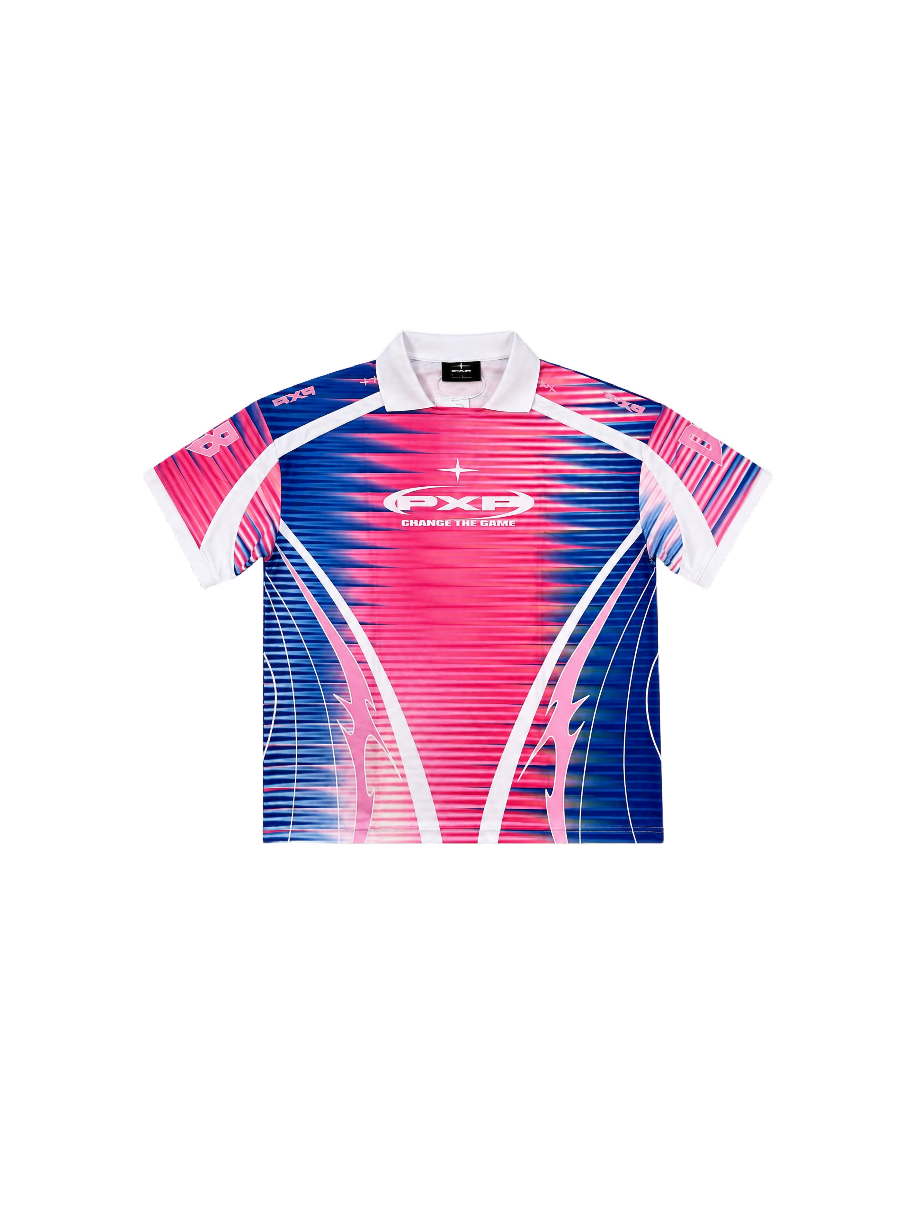 Camisola estampada com gola polo-6