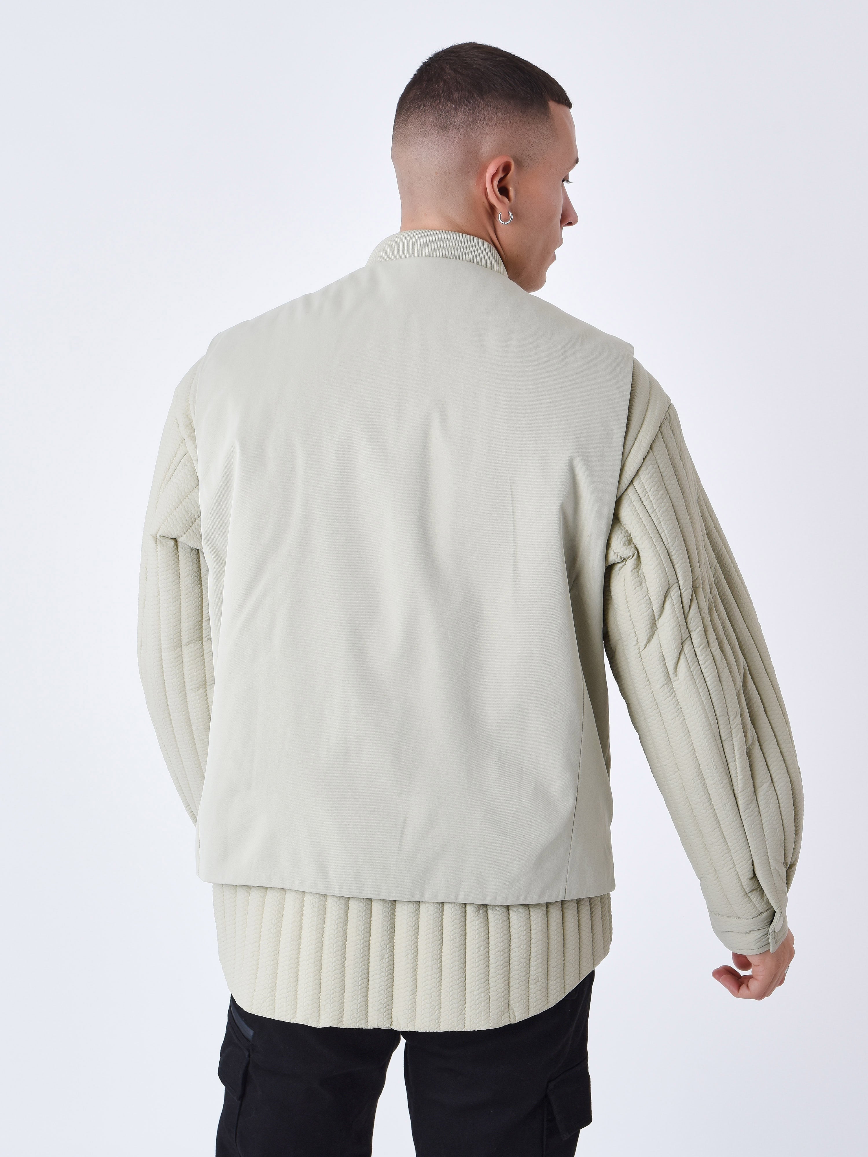 Quilted double jacket-2