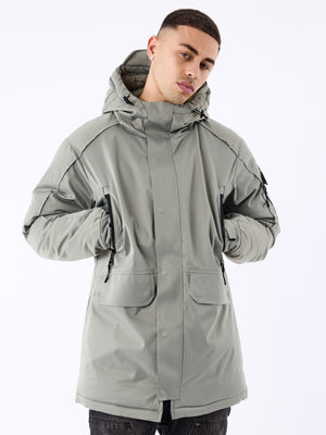 doudoune-longue-multipoches-5116-olive-modelshot