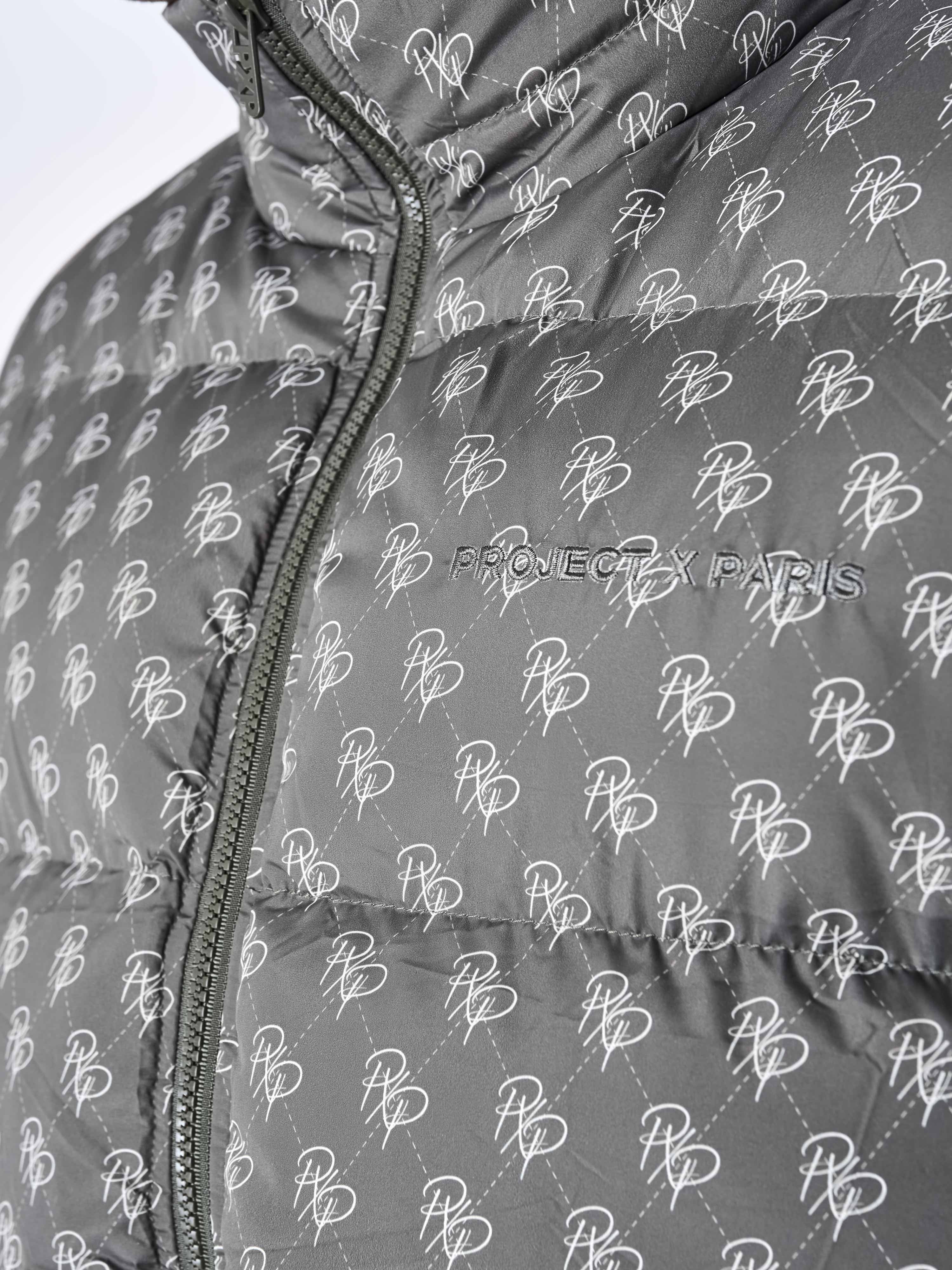 doudoune-sans-manches-all-over-monogramme-olive-fonce