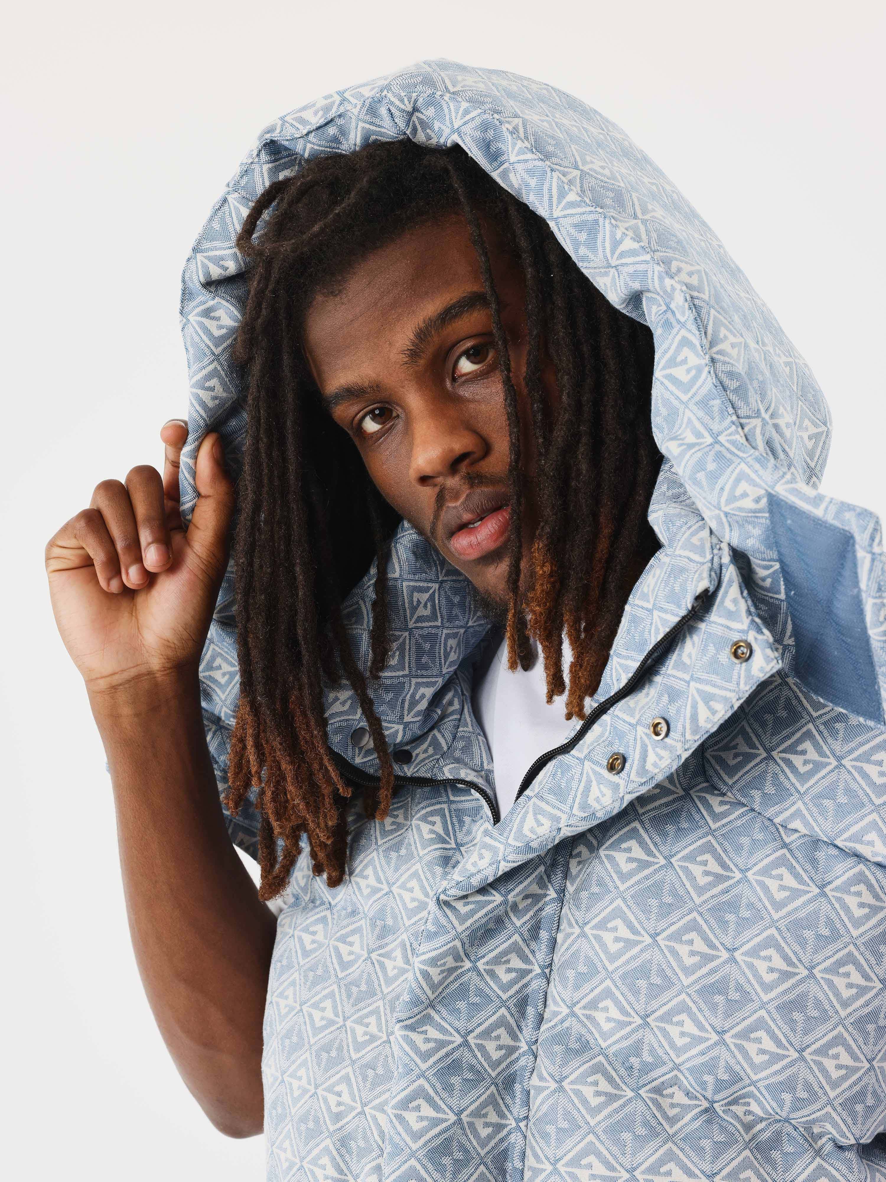 Oversize ärmellose Daunenjacke-3