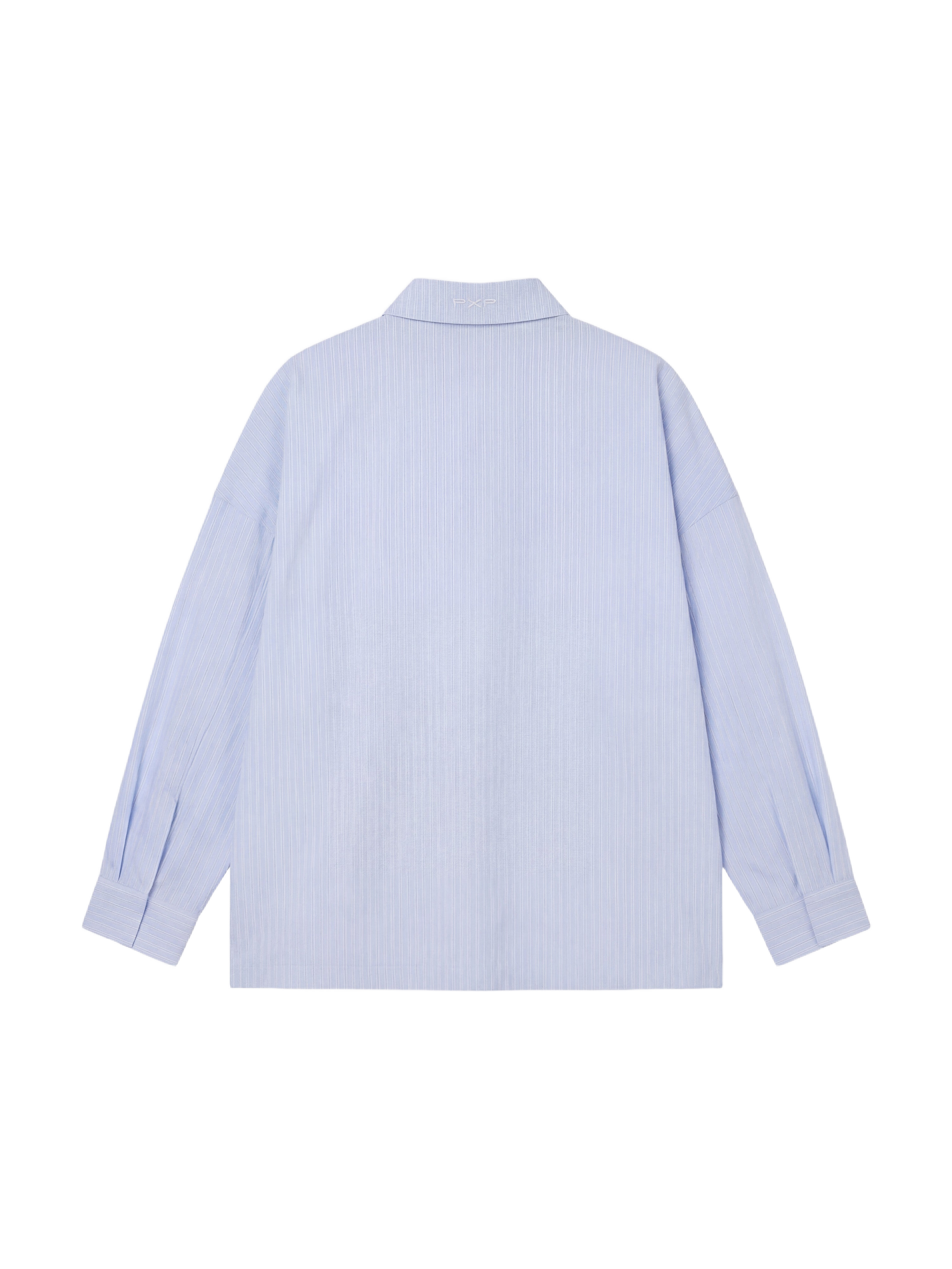 Striped long-sleeve shirt-8