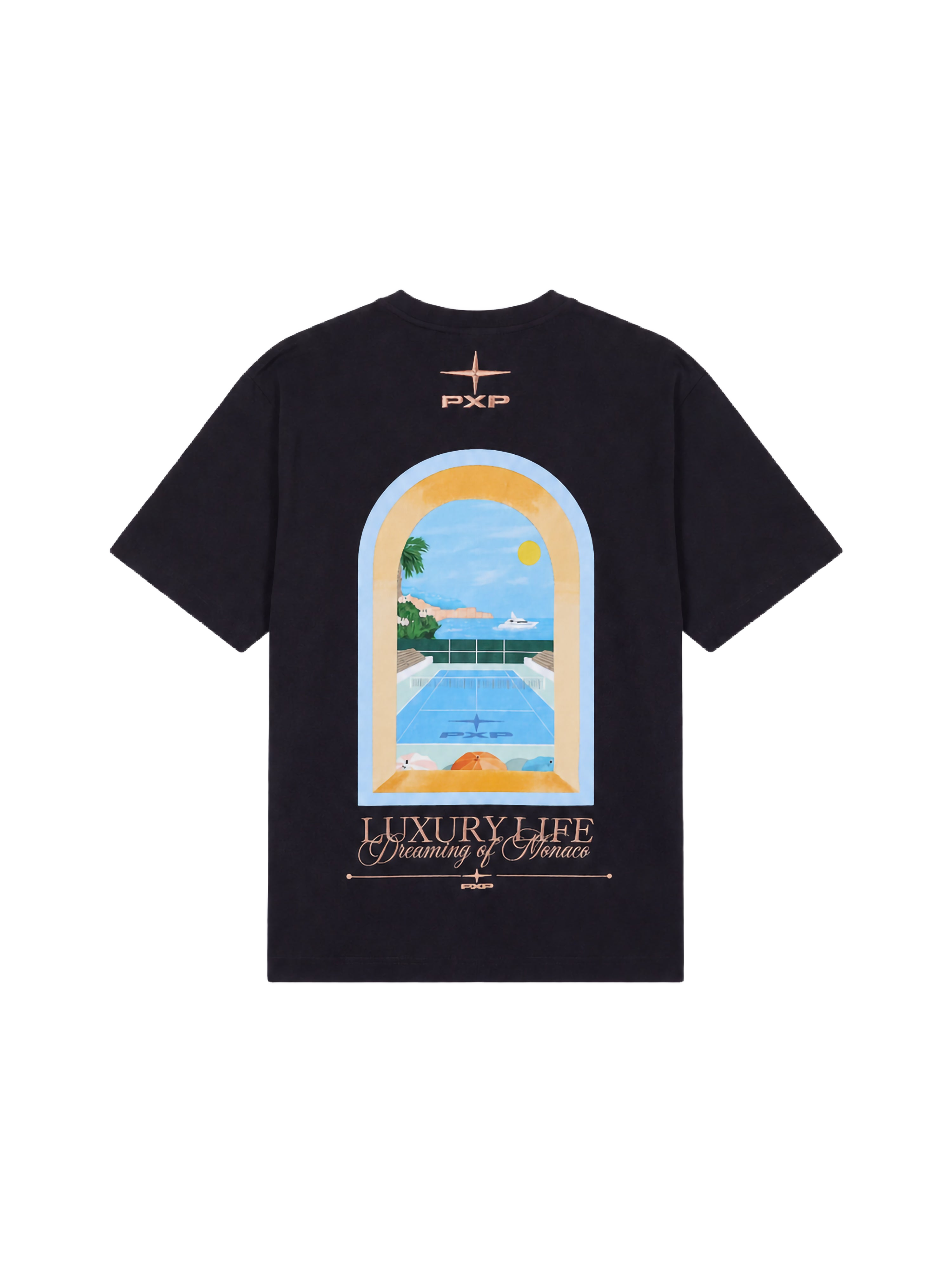Camiseta de manga corta Monaco Illustration-8