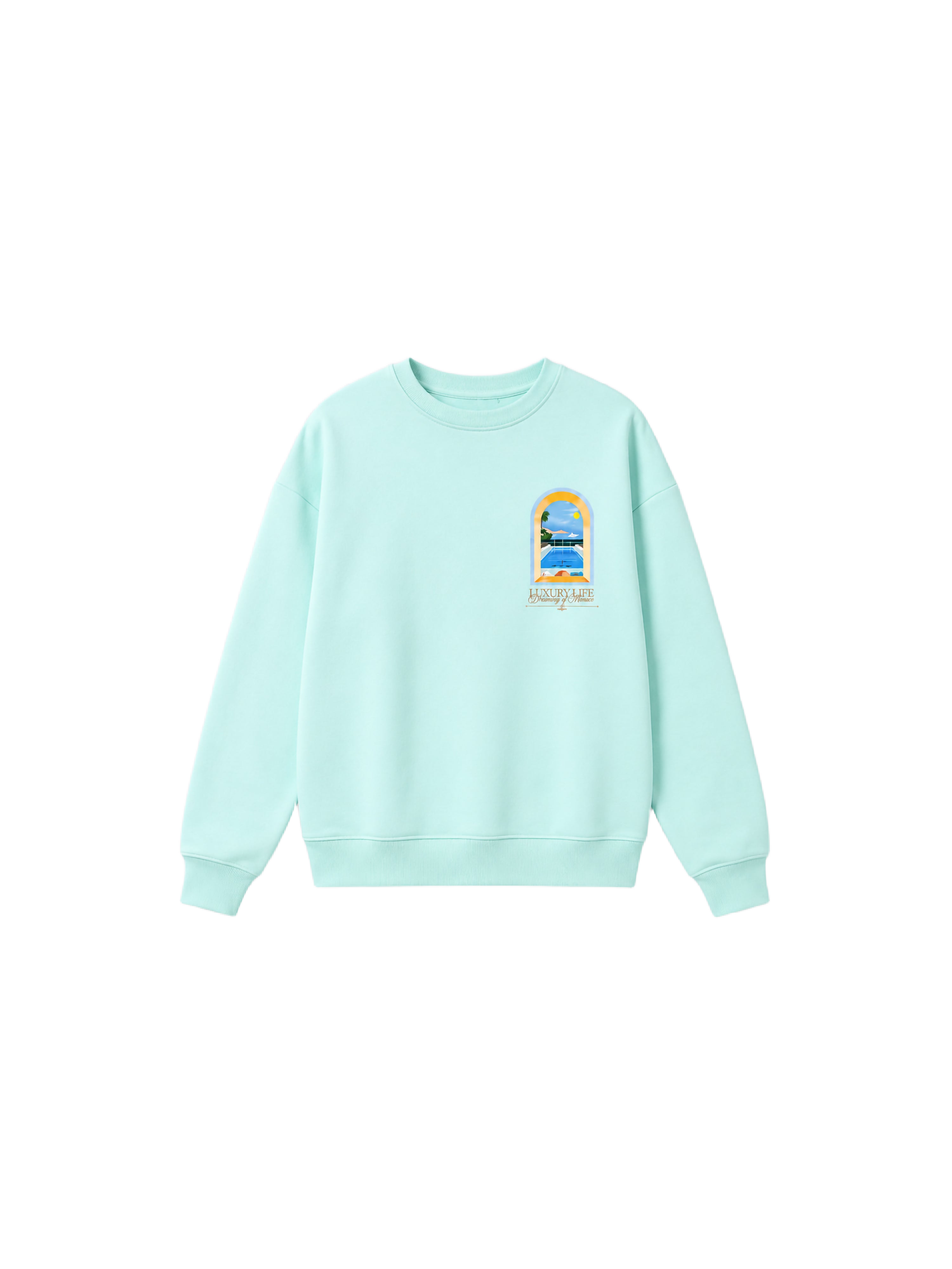 Sweat col rond Luxury Life-6
