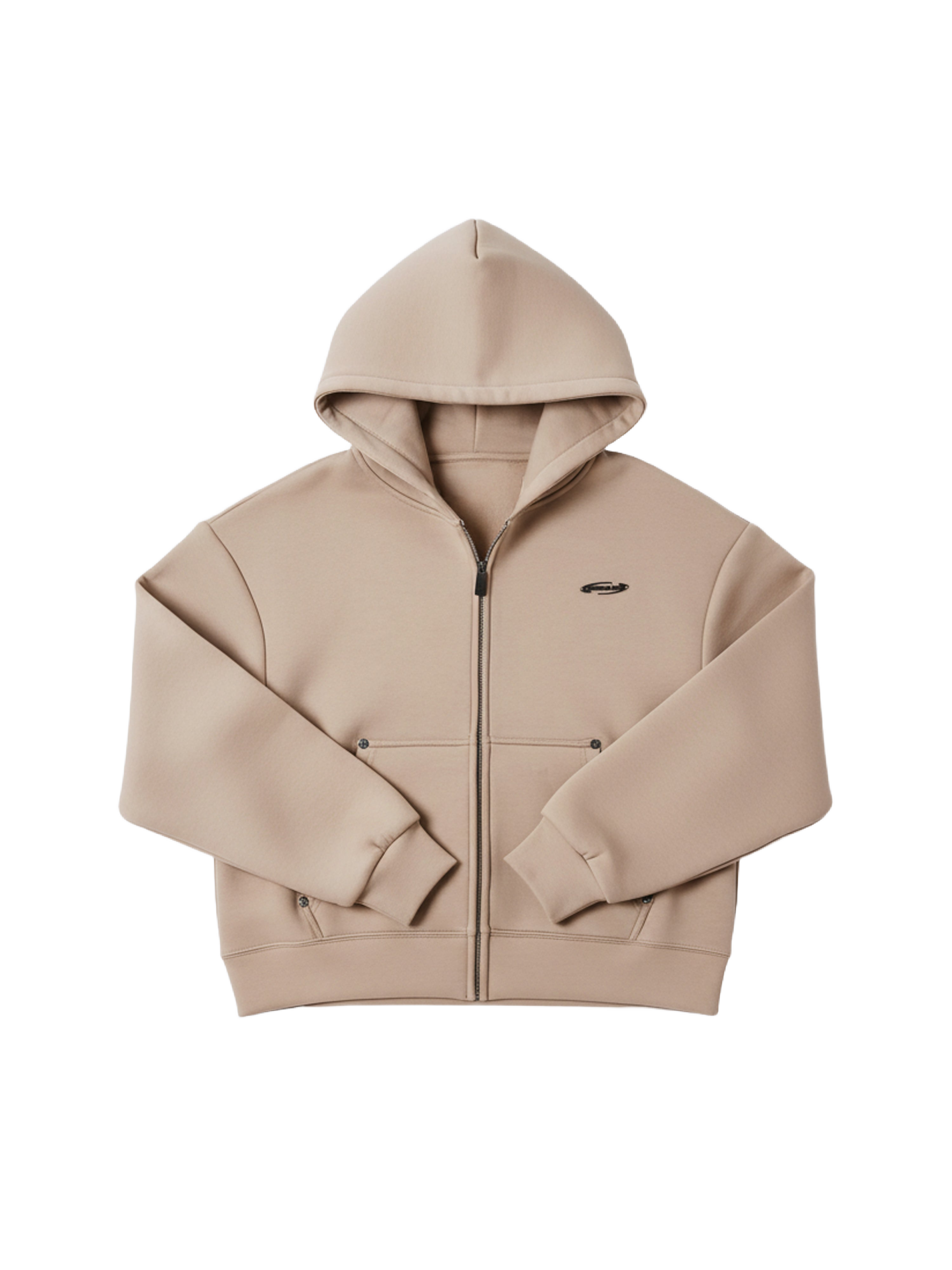 Sudadera con capucha y cremallera de neopreno-6